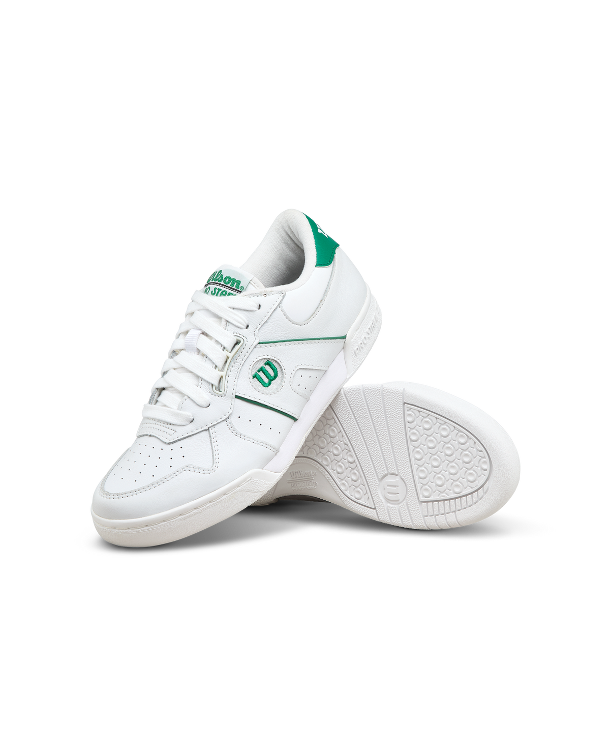 Wilson Pro Staff 87 Womens Tennis Shoes, White/White/Bosphorus - alternate view 7