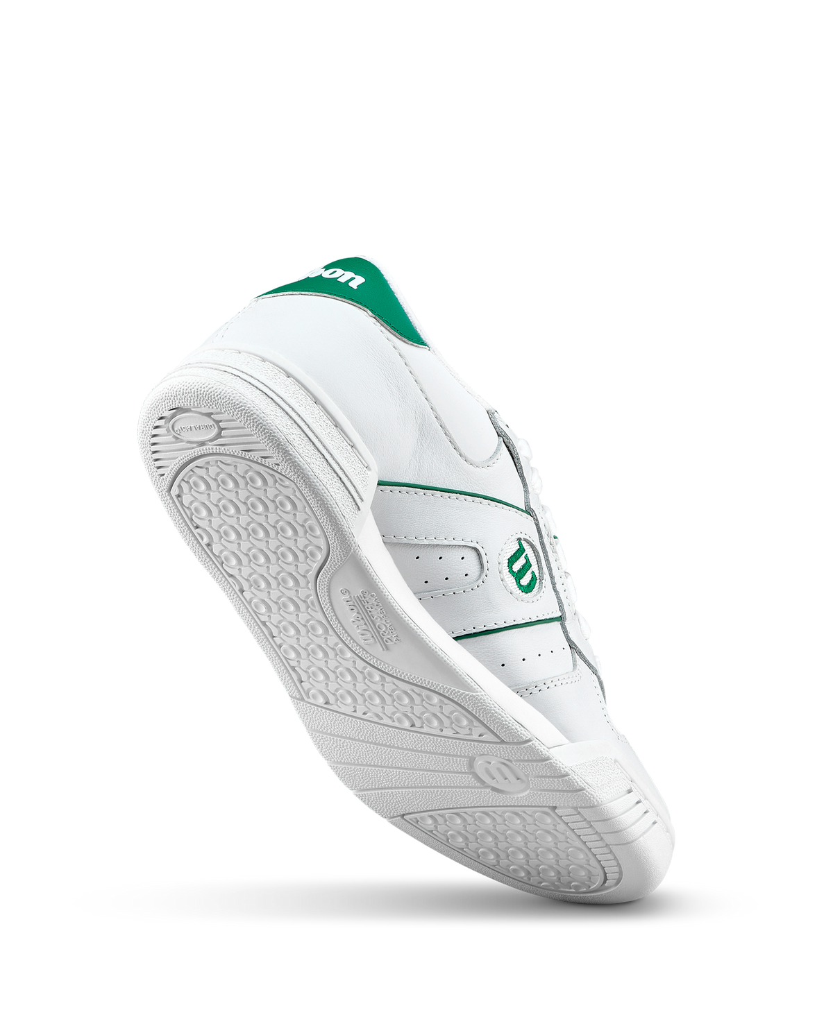 Wilson Pro Staff 87 Womens Tennis Shoes, White/White/Bosphorus - alternate view 2