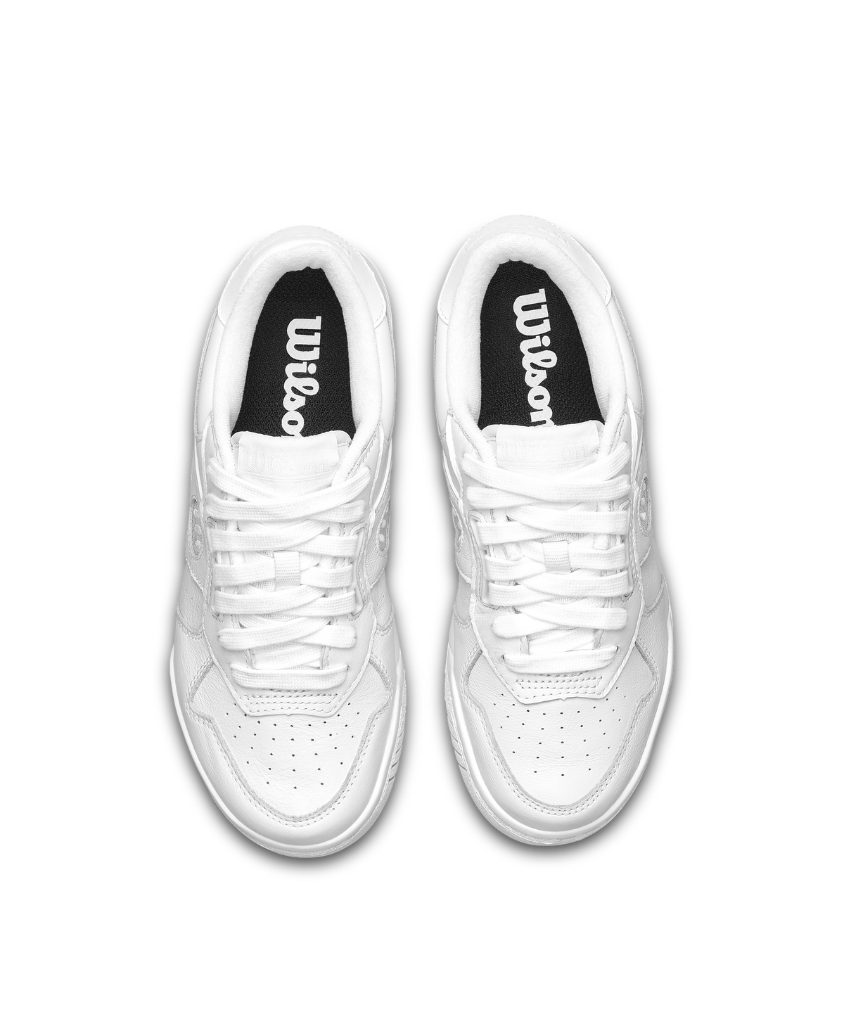 Wilson Pro Staff 87 Womens Court Sneakers, White in White/White/White - alternate view 4