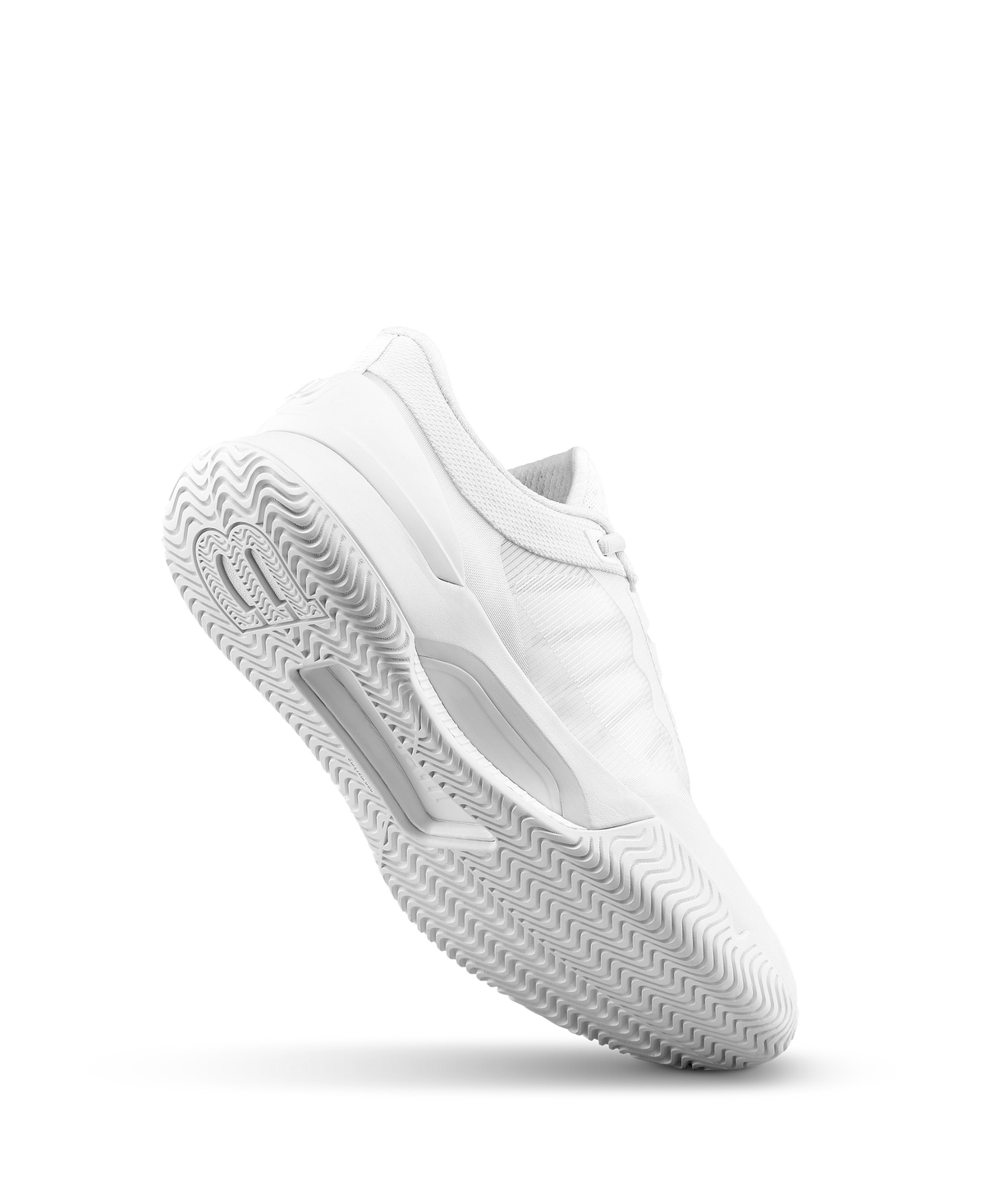 Wilson Intrigue Tour Womens Tennis Shoes, White/White/Silver - alternate view 3