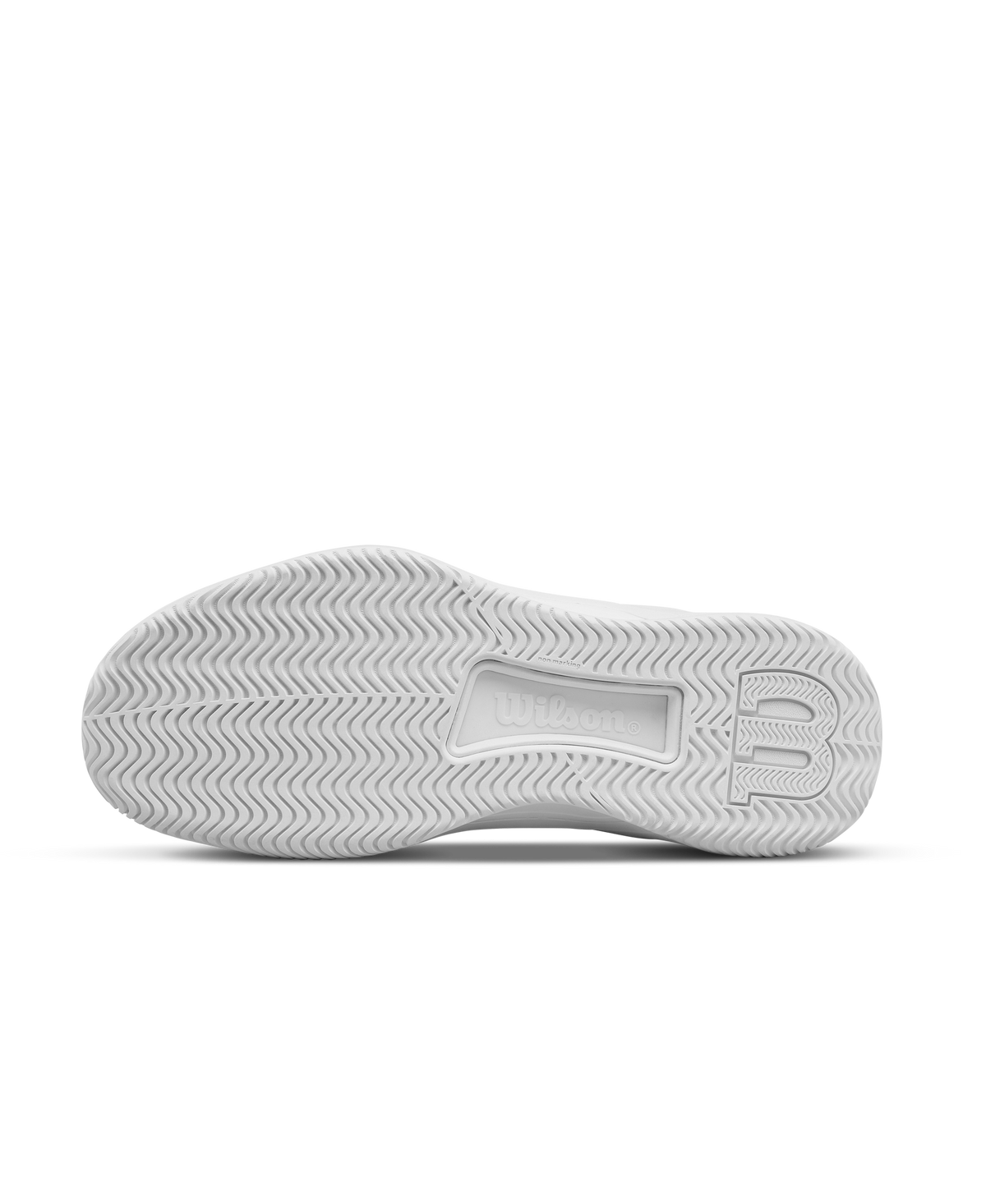 Wilson Intrigue Tour Womens Tennis Shoes, White/White/Silver - alternate view 9