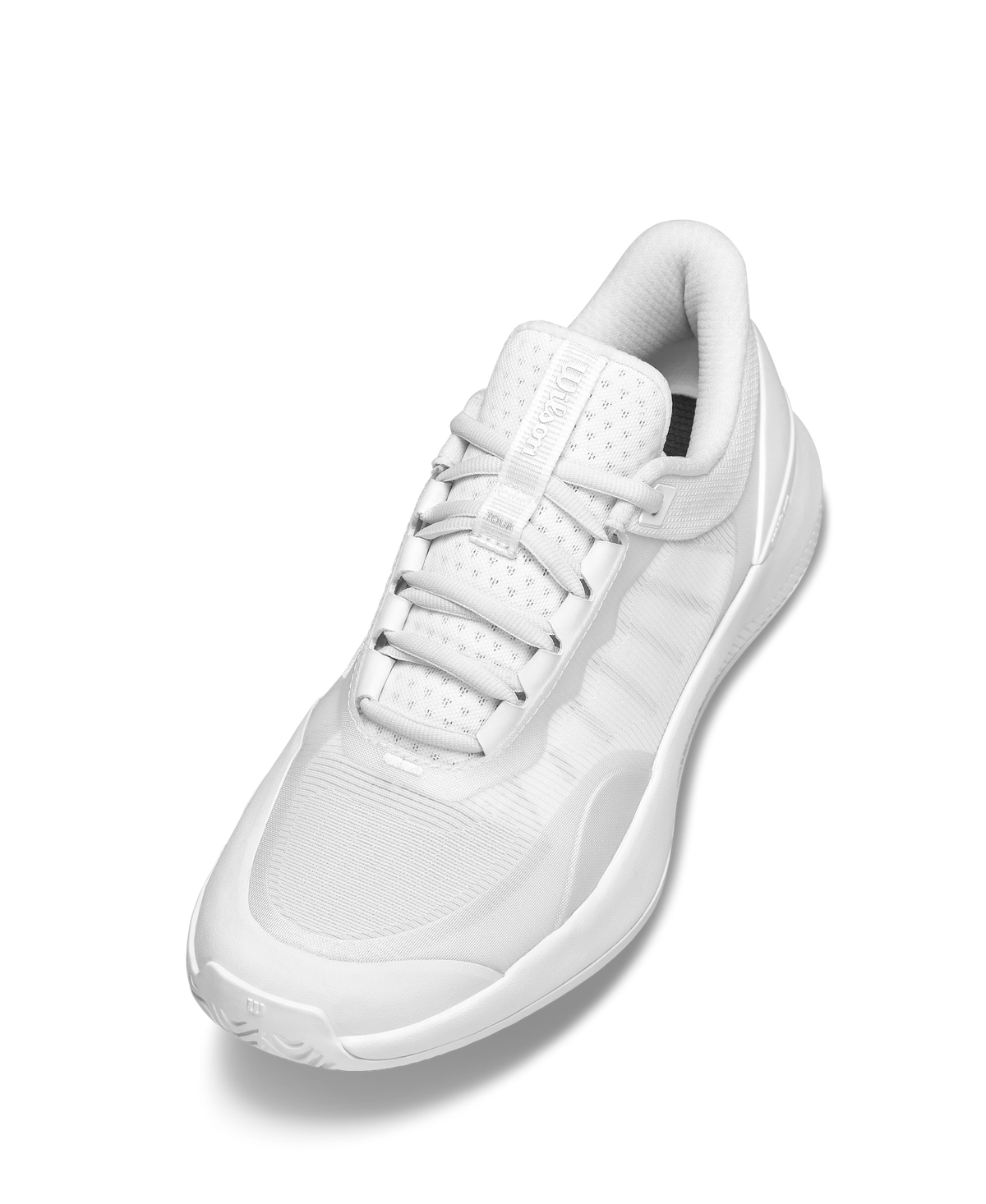 Wilson Intrigue Tour Womens Tennis Shoes, White/White/Silver - alternate view 2