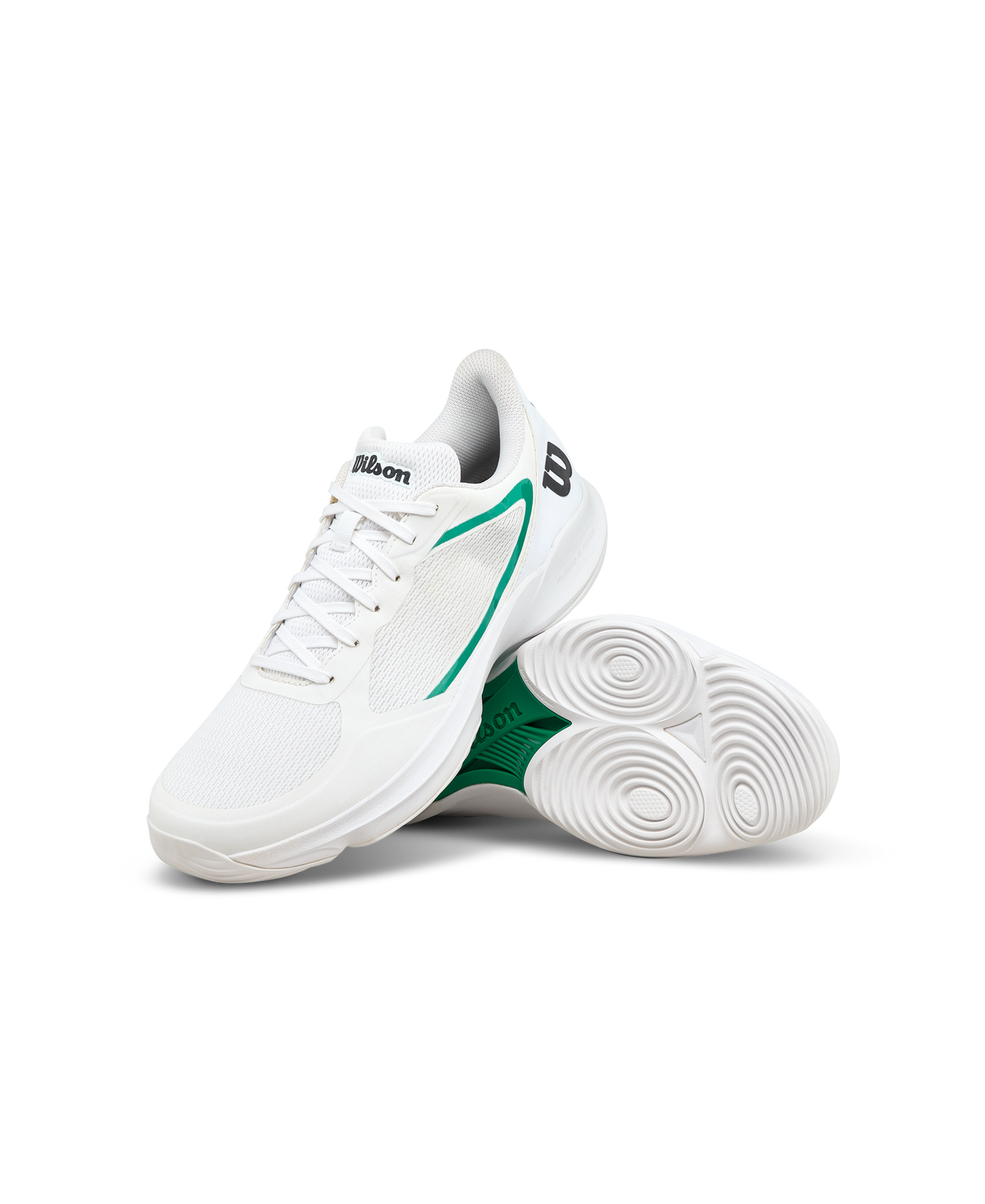 Wilson Hurakn Lite Mens Padel Shoes, White/White/Bosphorus - alternate view 6