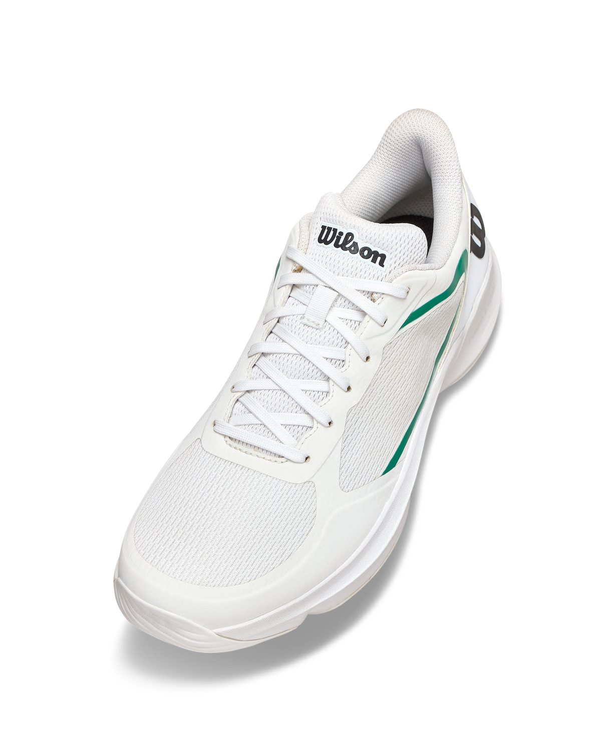 Wilson Hurakn Lite Mens Padel Shoes, White/White/Bosphorus - alternate view 2