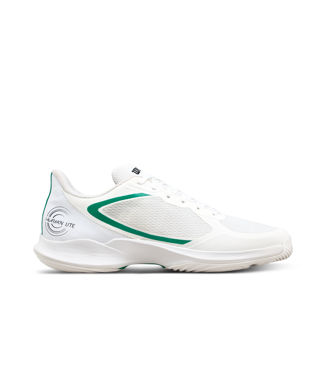Wilson Hurakn Lite Mens Padel Shoes, White/White/Bosphorus - alternate view 1