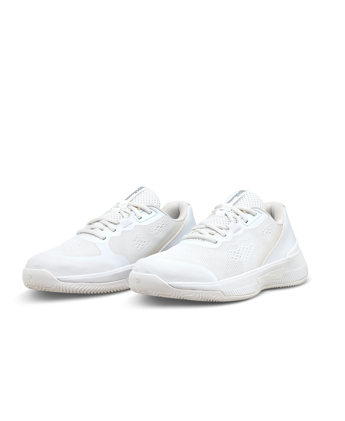 Wilson Intrigue Pro Womens Tennis Shoes, White/White/Silver - alternate view 8