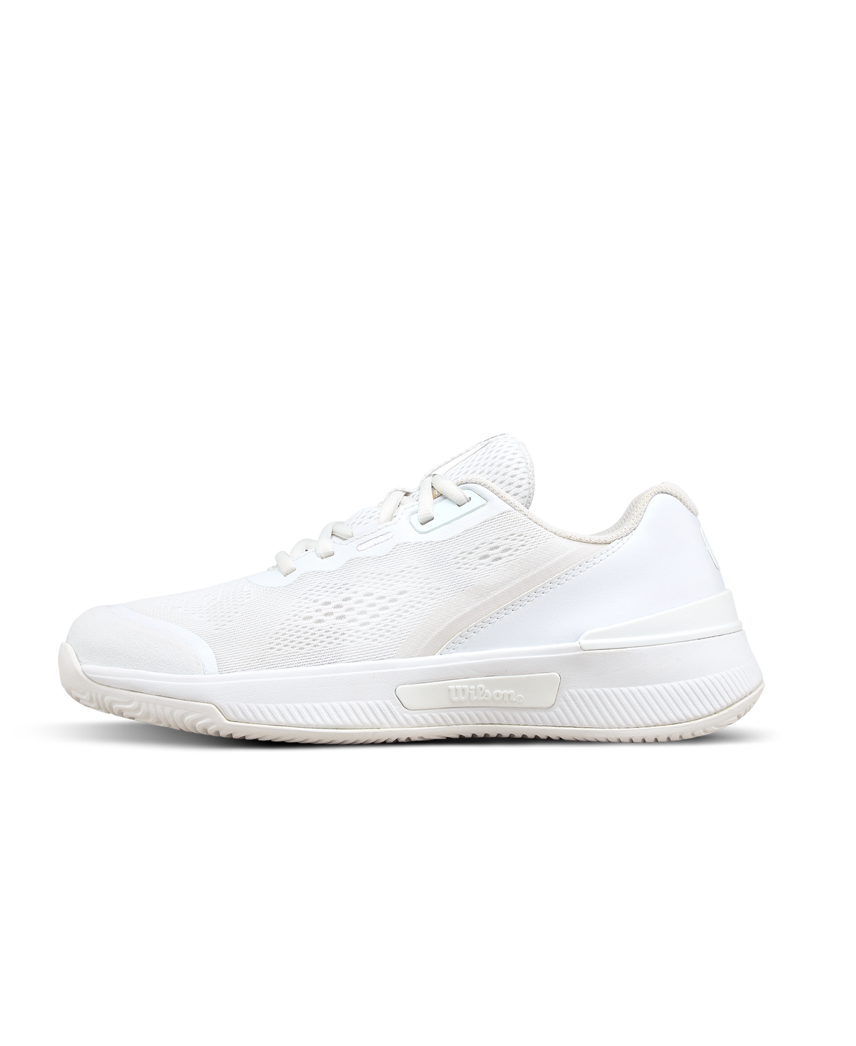 Wilson Intrigue Pro Womens Tennis Shoes, White/White/Silver - alternate view 1