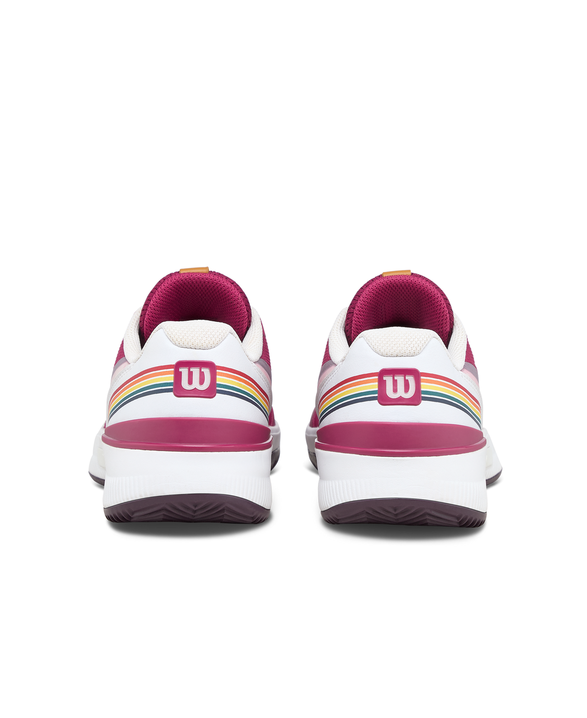 Wilson Intrigue Pro Clay Roland-Garros Womens Tennis Shoes, Beaujolais/White/Plum Perfect - alternate view 5
