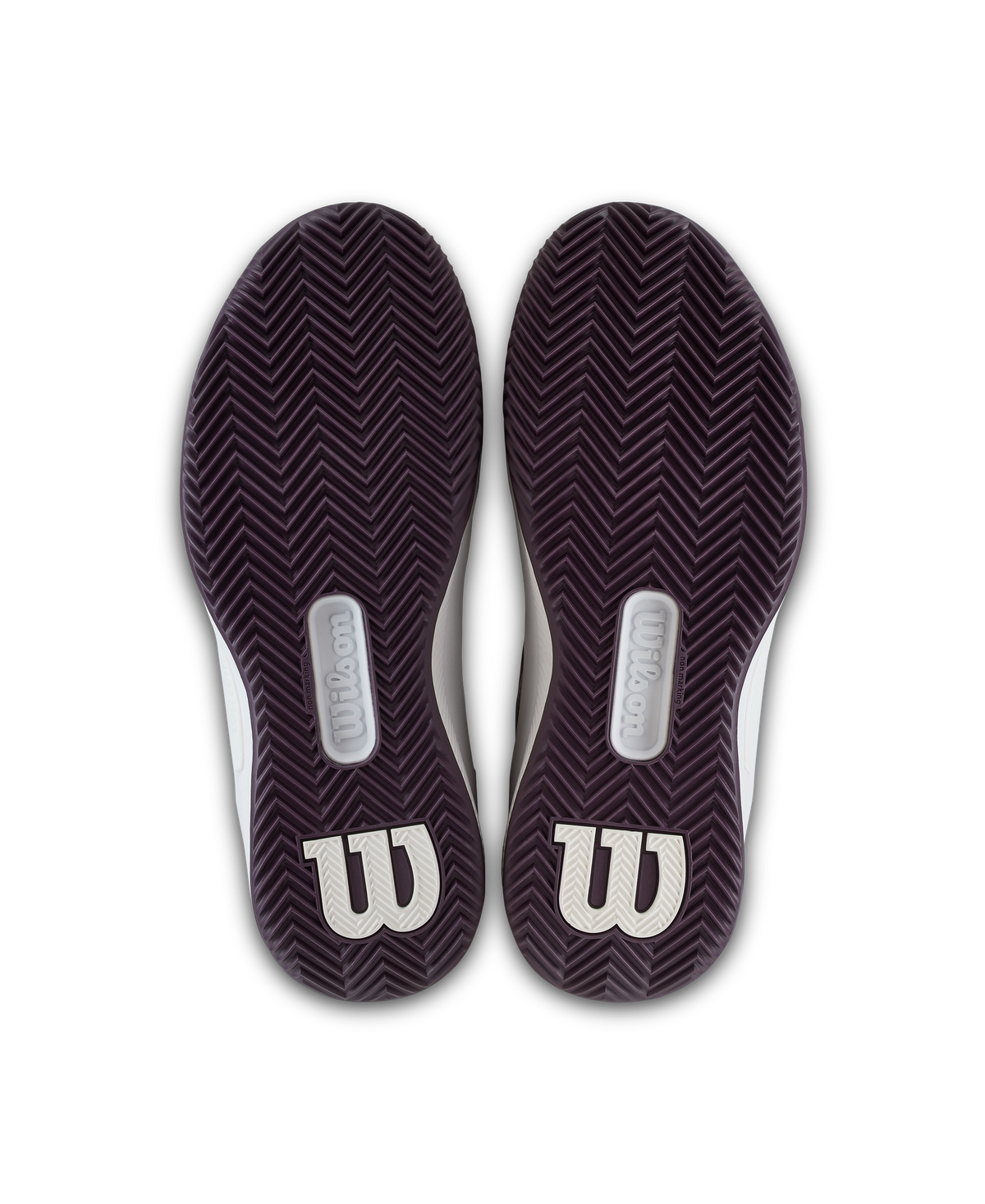 Wilson Intrigue Pro Clay Roland-Garros Womens Tennis Shoes, Beaujolais/White/Plum Perfect - pair view