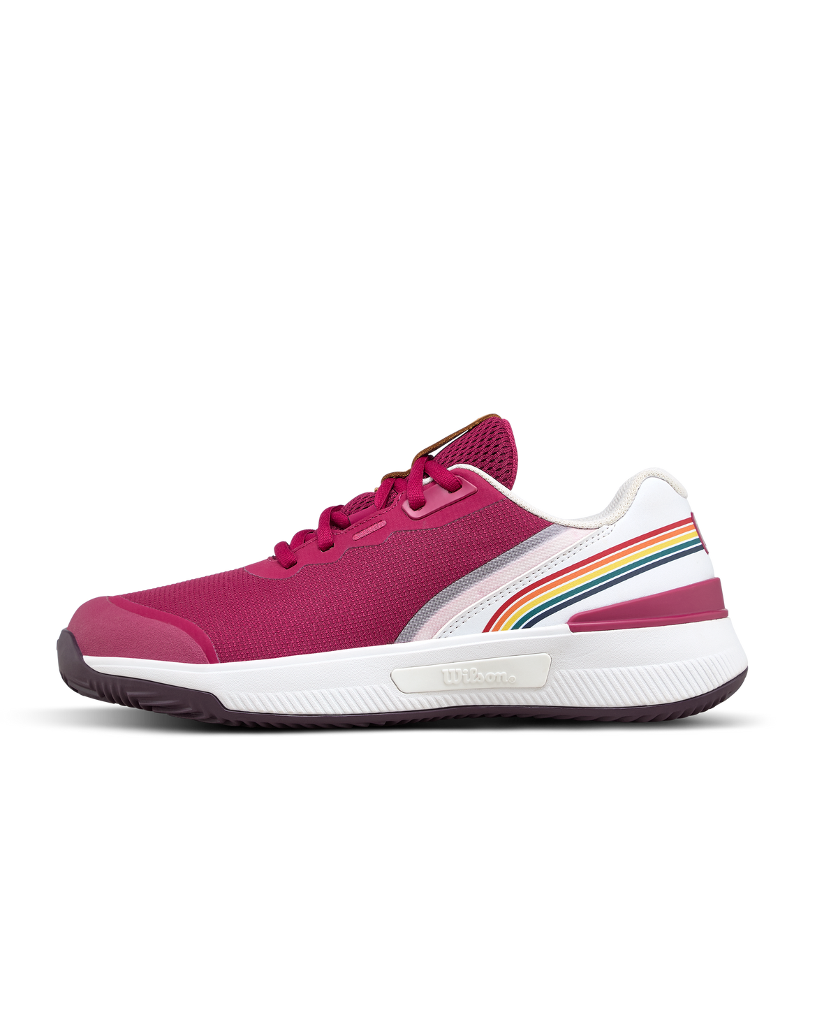 Wilson Intrigue Pro Clay Roland-Garros Womens Tennis Shoes, Beaujolais/White/Plum Perfect - main view
