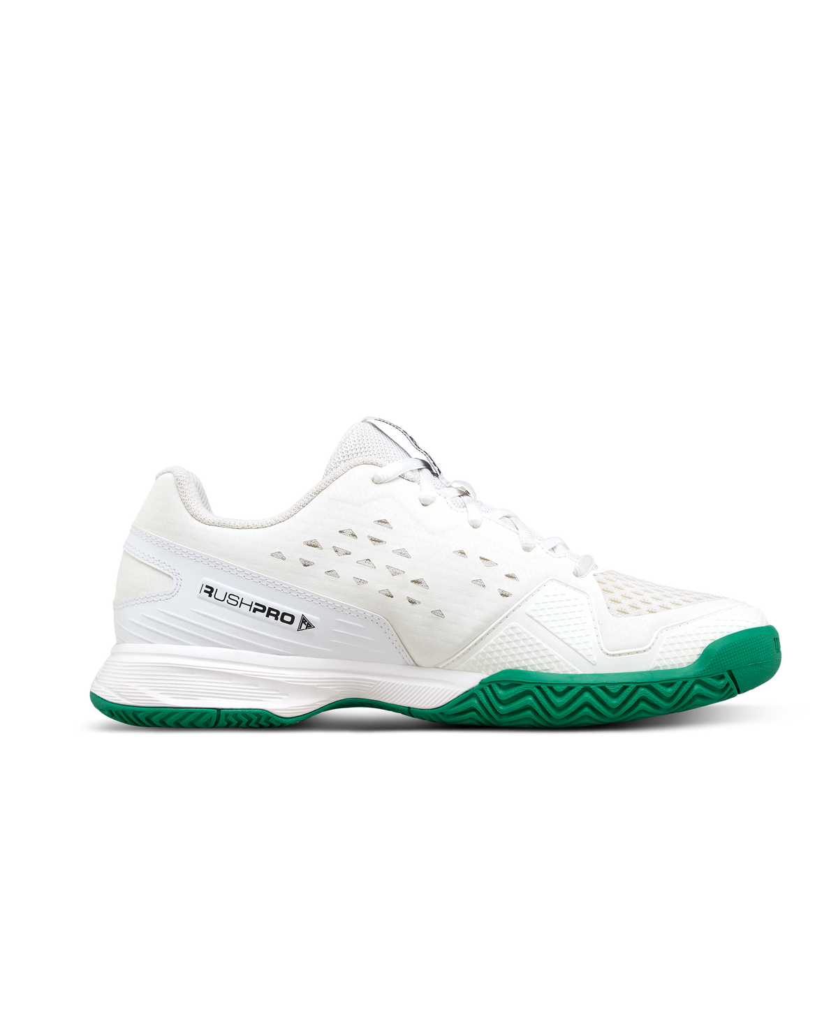 Wilson Rush Pro L Junior Tennis Shoes, White/Bosphorus - alternate view 1