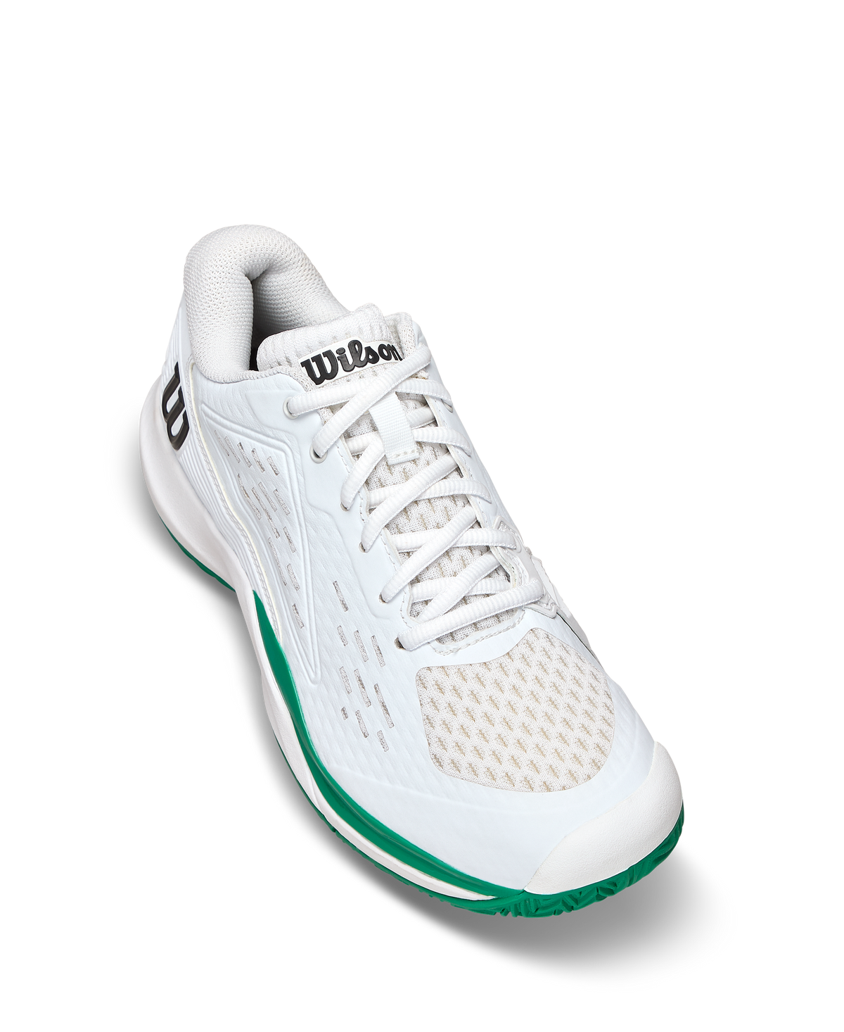 Wilson Rush Pro Ace Junior Tennis Shoes, White/Bosphorus - alternate view 4