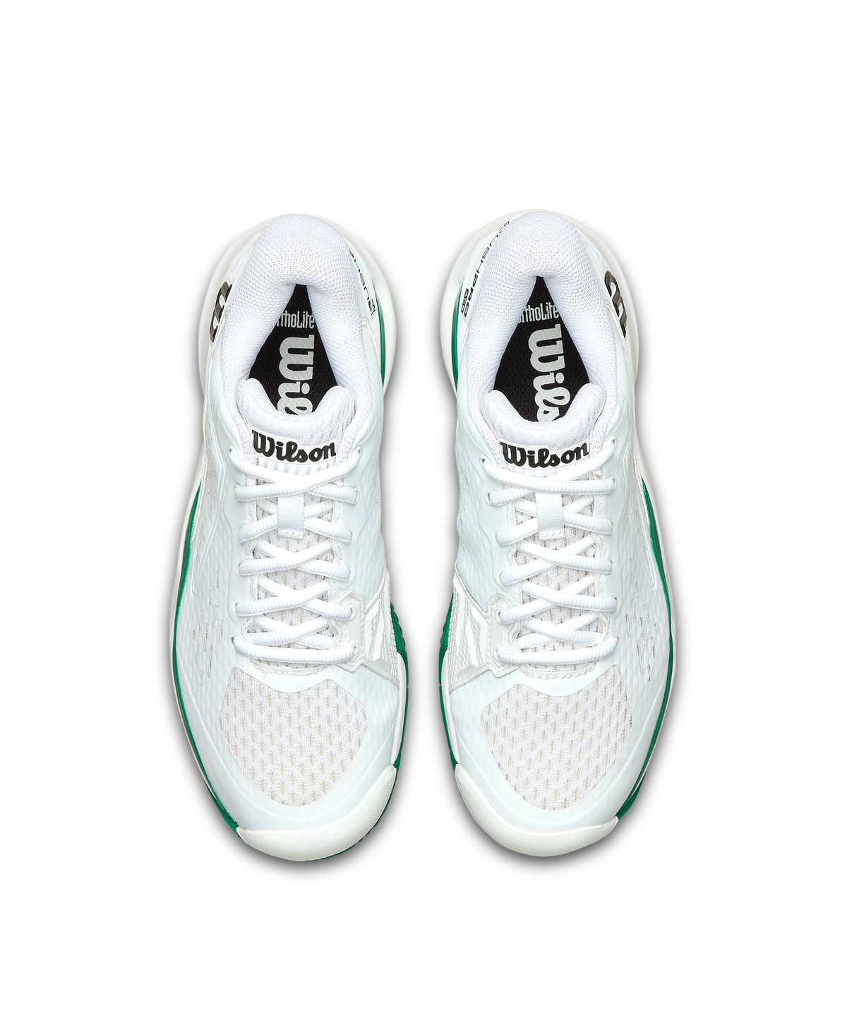 Wilson Rush Pro Ace Junior Tennis Shoes, White/Bosphorus - alternate view 5