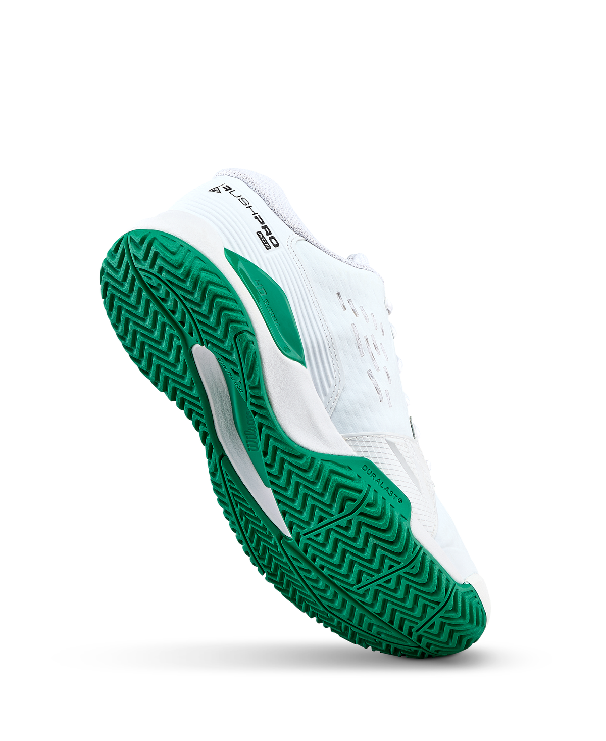 Wilson Rush Pro Ace Junior Tennis Shoes, White/Bosphorus - alternate view 3