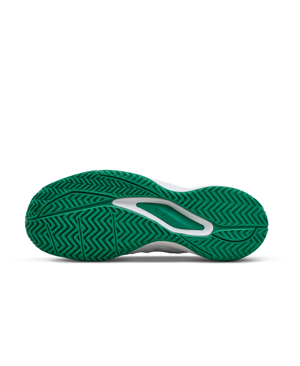 Wilson Rush Pro Ace Junior Tennis Shoes, White/Bosphorus - alternate view 9