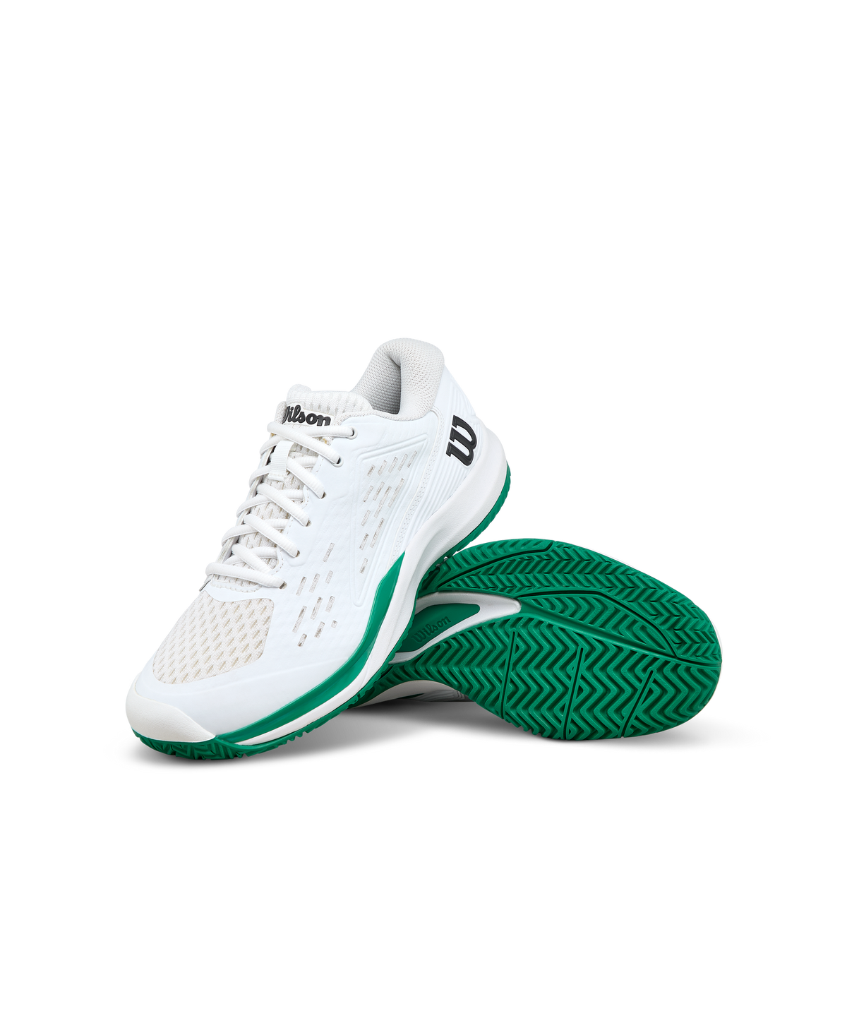 Wilson Rush Pro Ace Junior Tennis Shoes, White/Bosphorus - alternate view 7