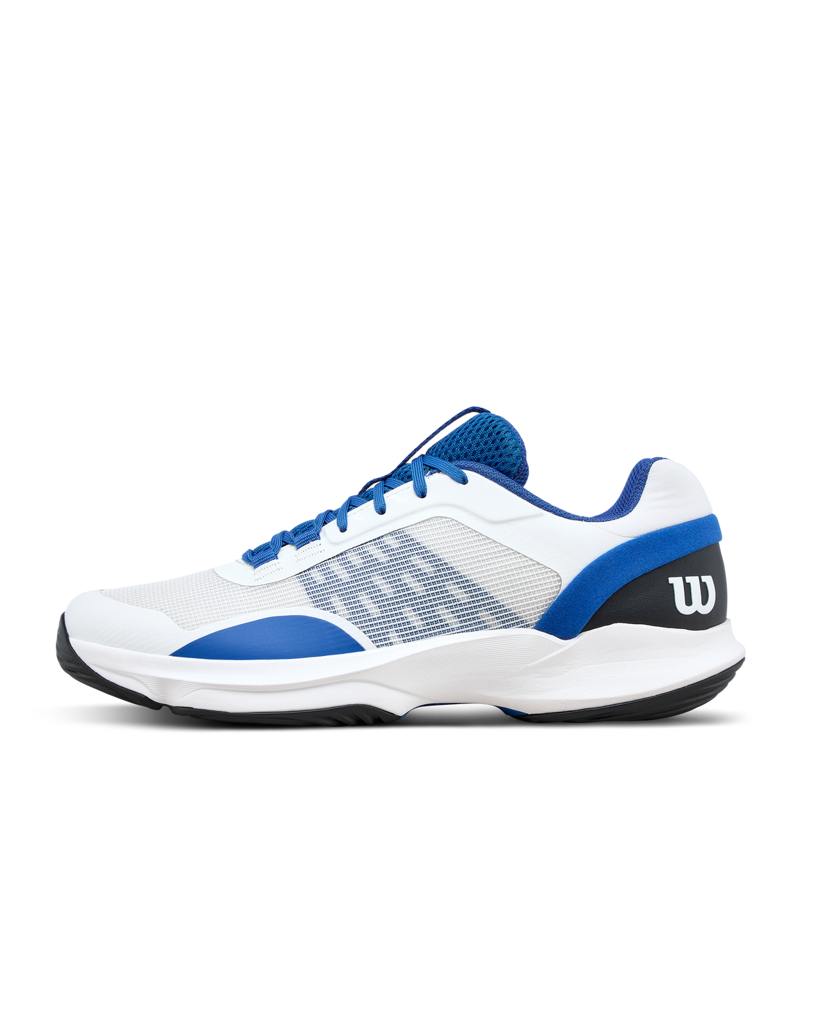 Wilson Hurakn Pro V2 Mens Padel Shoes, White/Deja Vu Blue/Black - main view