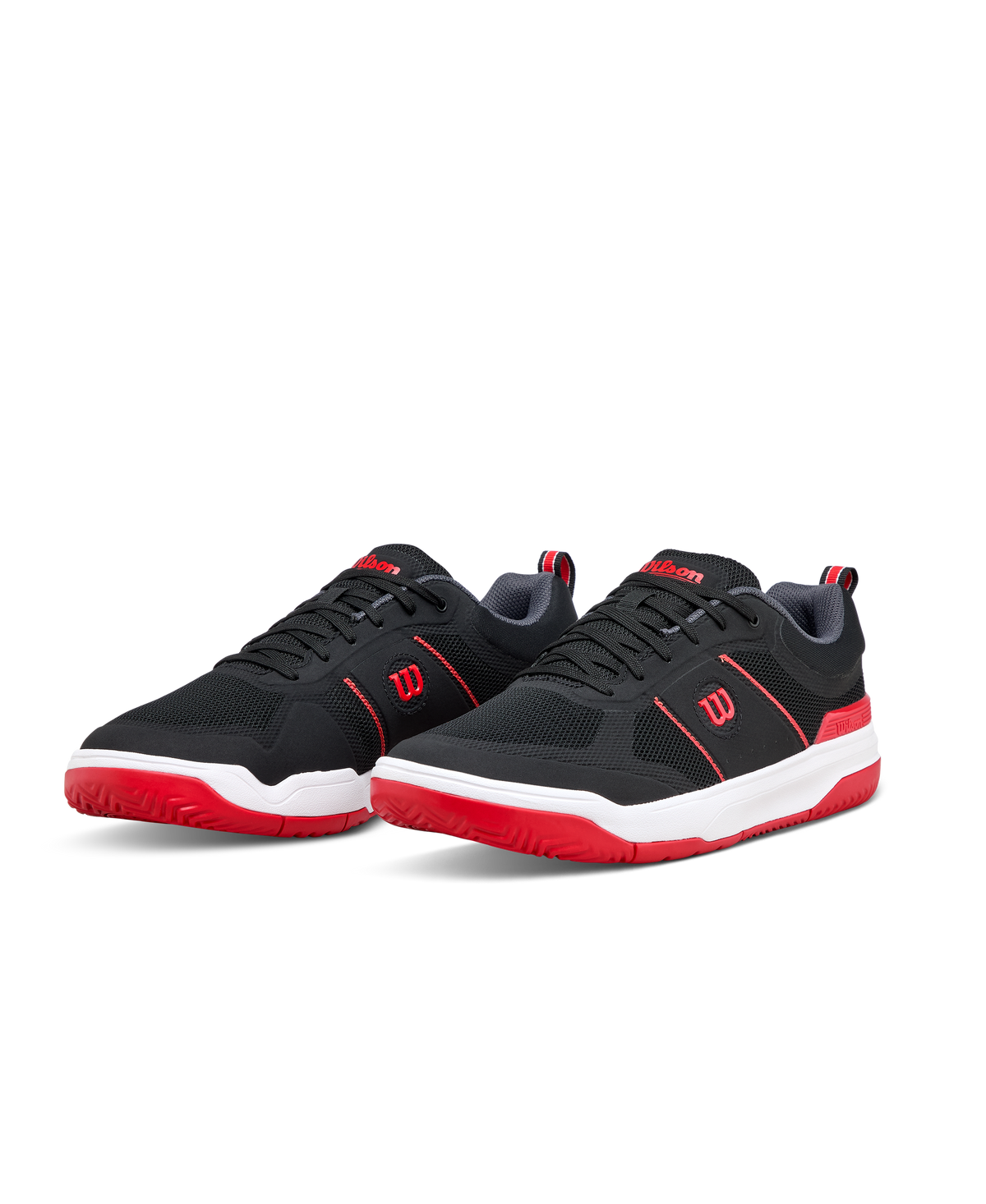 Wilson Pickle Pro Mens Pickleball Shoes, Black/Infrared/White - alternate view 6