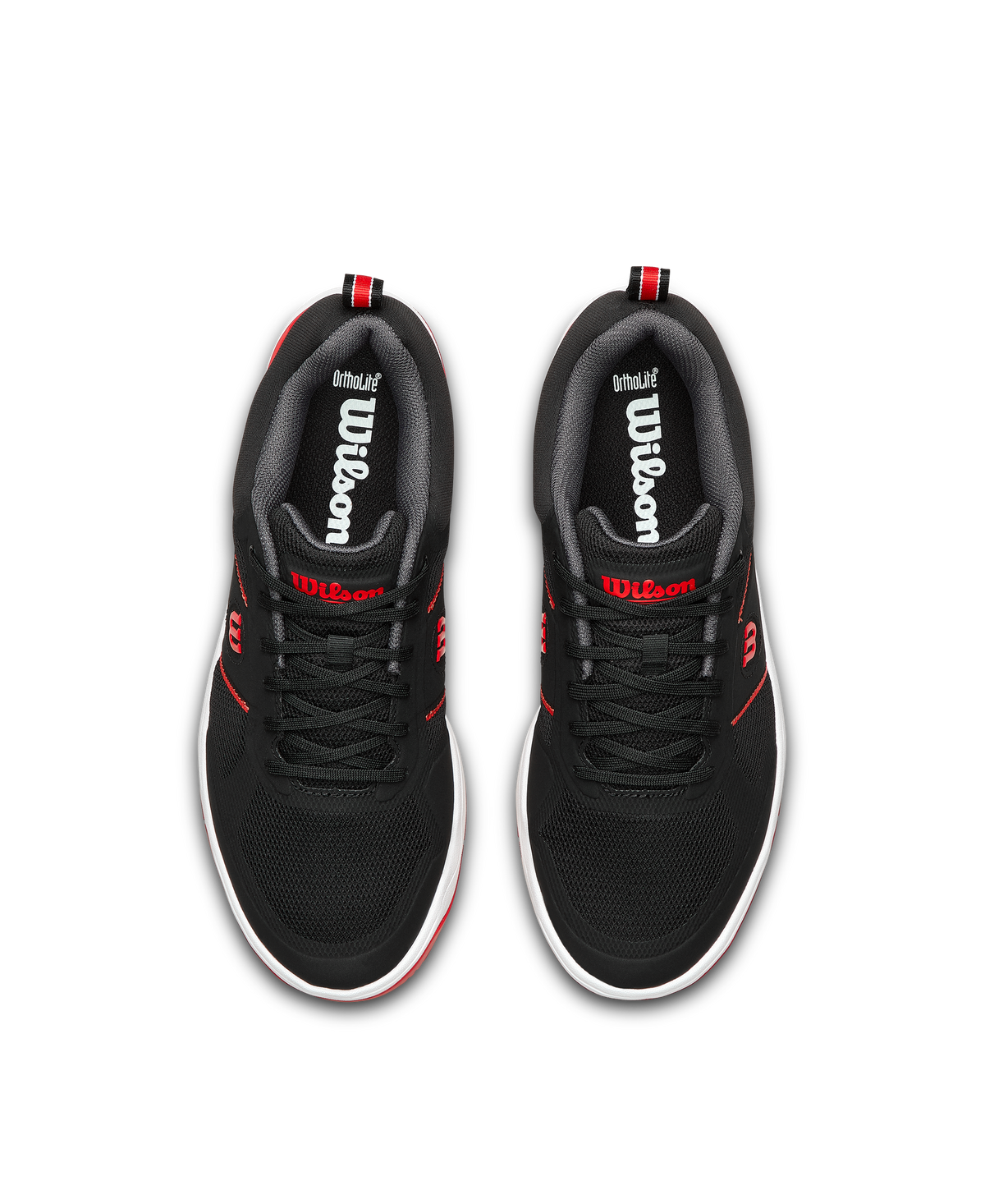 Wilson Pickle Pro Mens Pickleball Shoes, Black/Infrared/White - alternate view 4