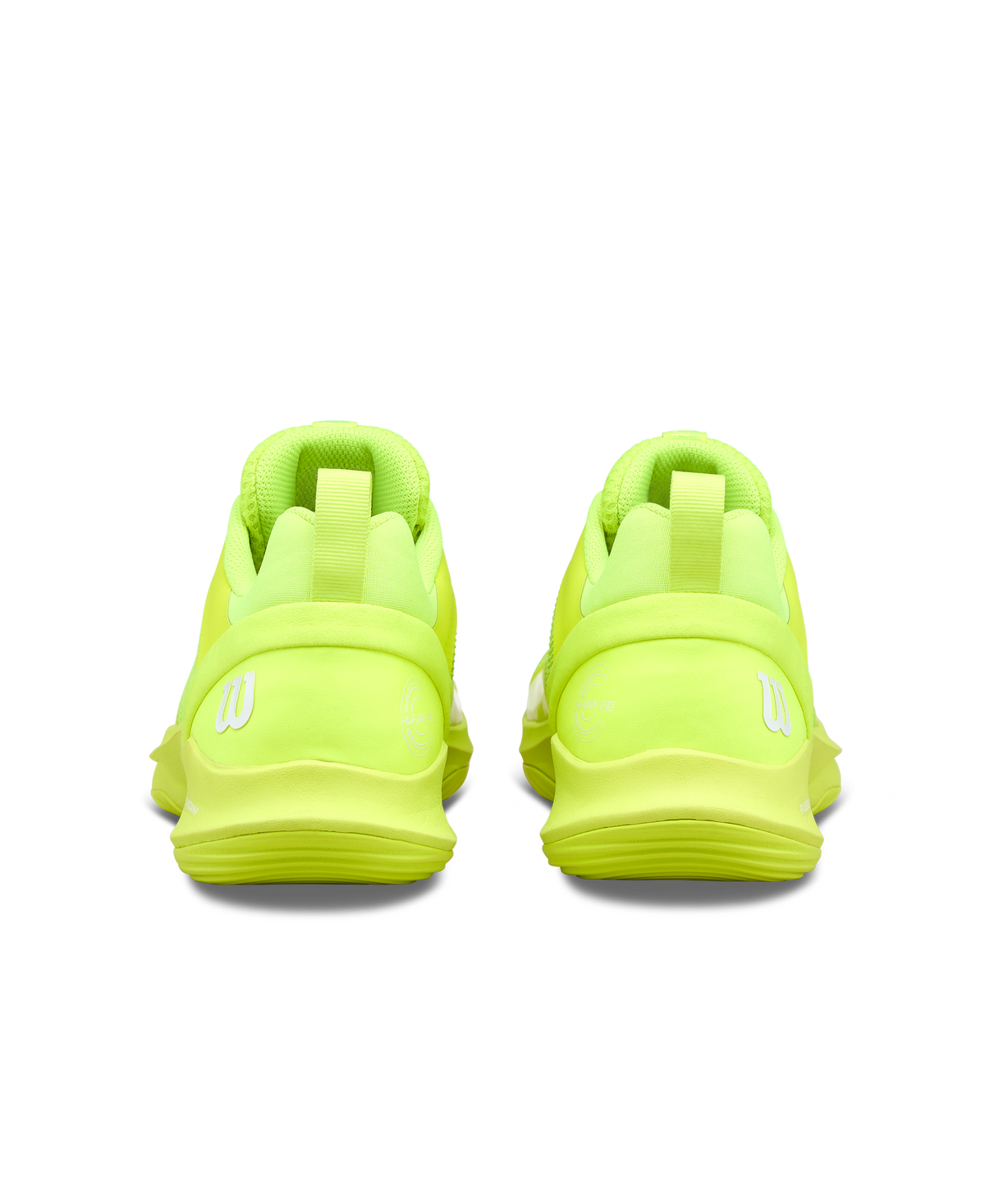 Wilson Hurakn Pro V2 Mens Padel Shoes, Safety Yellow/White - alternate view 4