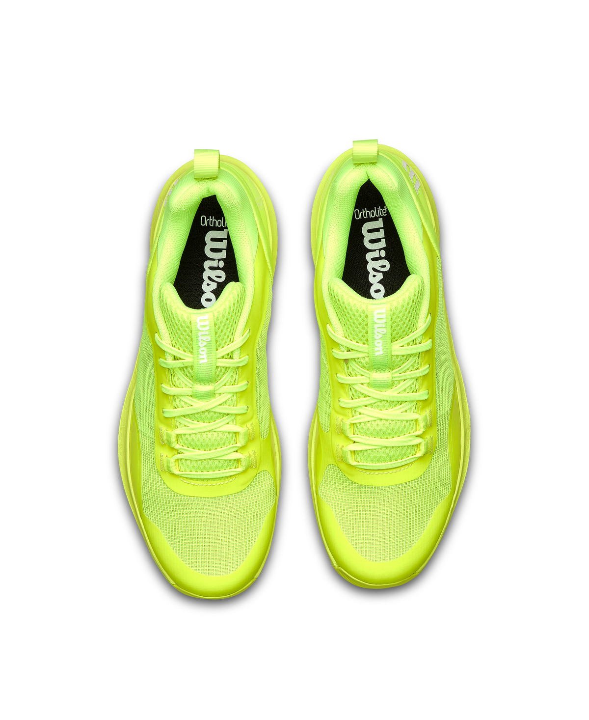 Wilson Hurakn Pro V2 Mens Padel Shoes, Safety Yellow/White - alternate view 3