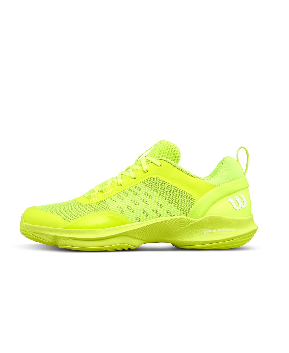 Wilson Hurakn Pro V2 Mens Padel Shoes, Safety Yellow/White - main view