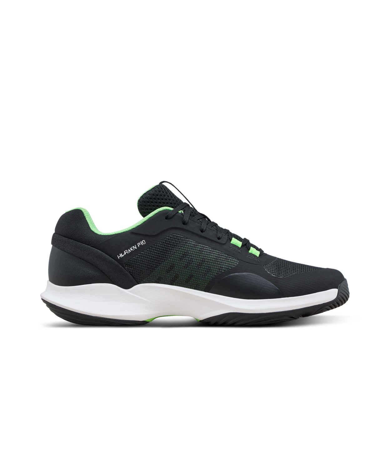 Wilson Hurakn Pro V2 Mens Padel Shoes, Black/White/Green Gecko - alternate view 1
