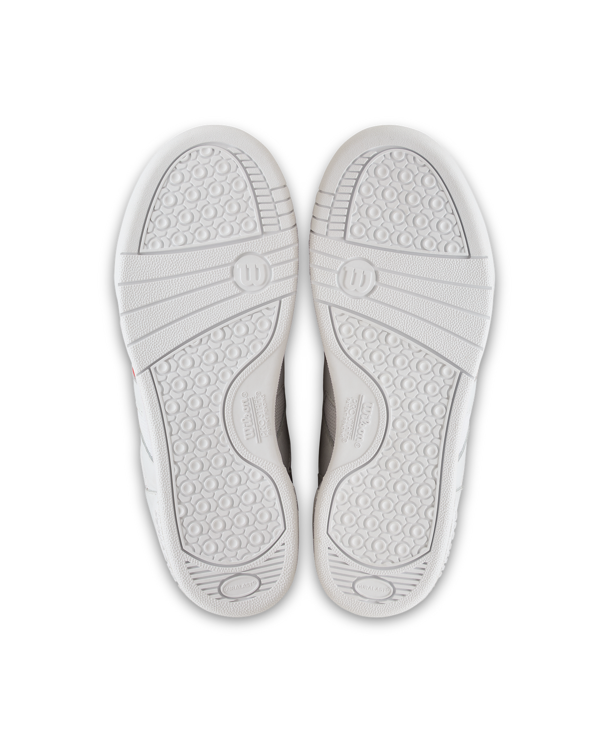 Wilson Pro Staff 87 Mesh Womens Tennis Shoes, White/White/Infrared - pair view