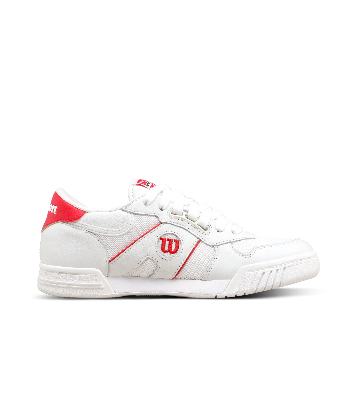 Wilson Pro Staff 87 Mesh Womens Tennis Shoes, White/White/Infrared - alternate view 1