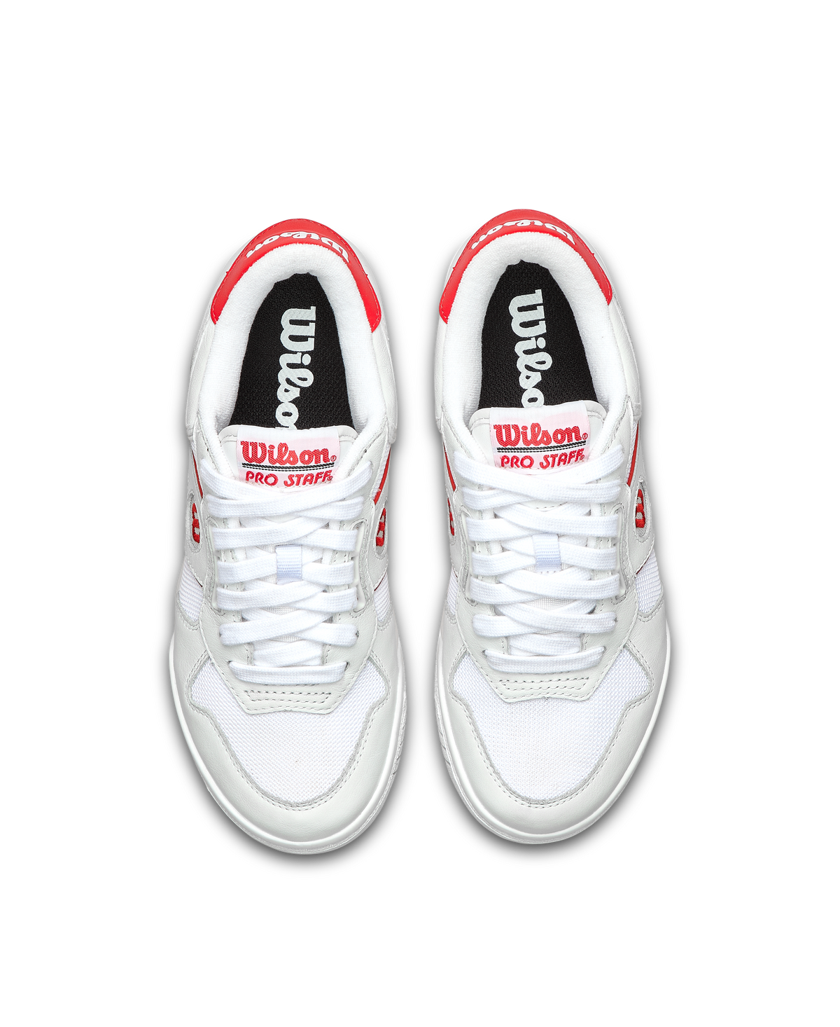 Wilson Pro Staff 87 Mesh Womens Tennis Shoes, White/White/Infrared - alternate view 4