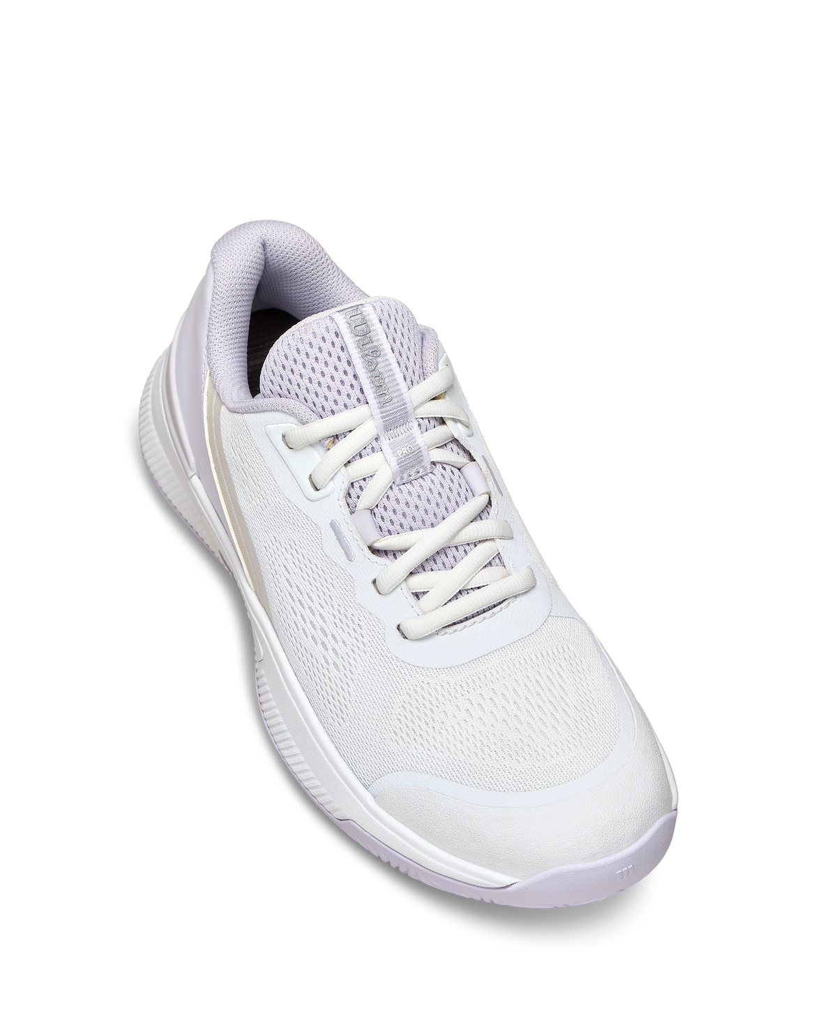 Wilson Intrigue Pro Womens Tennis Shoes, White/Lavender Blue/Silver, Size 8 - alternate view 5