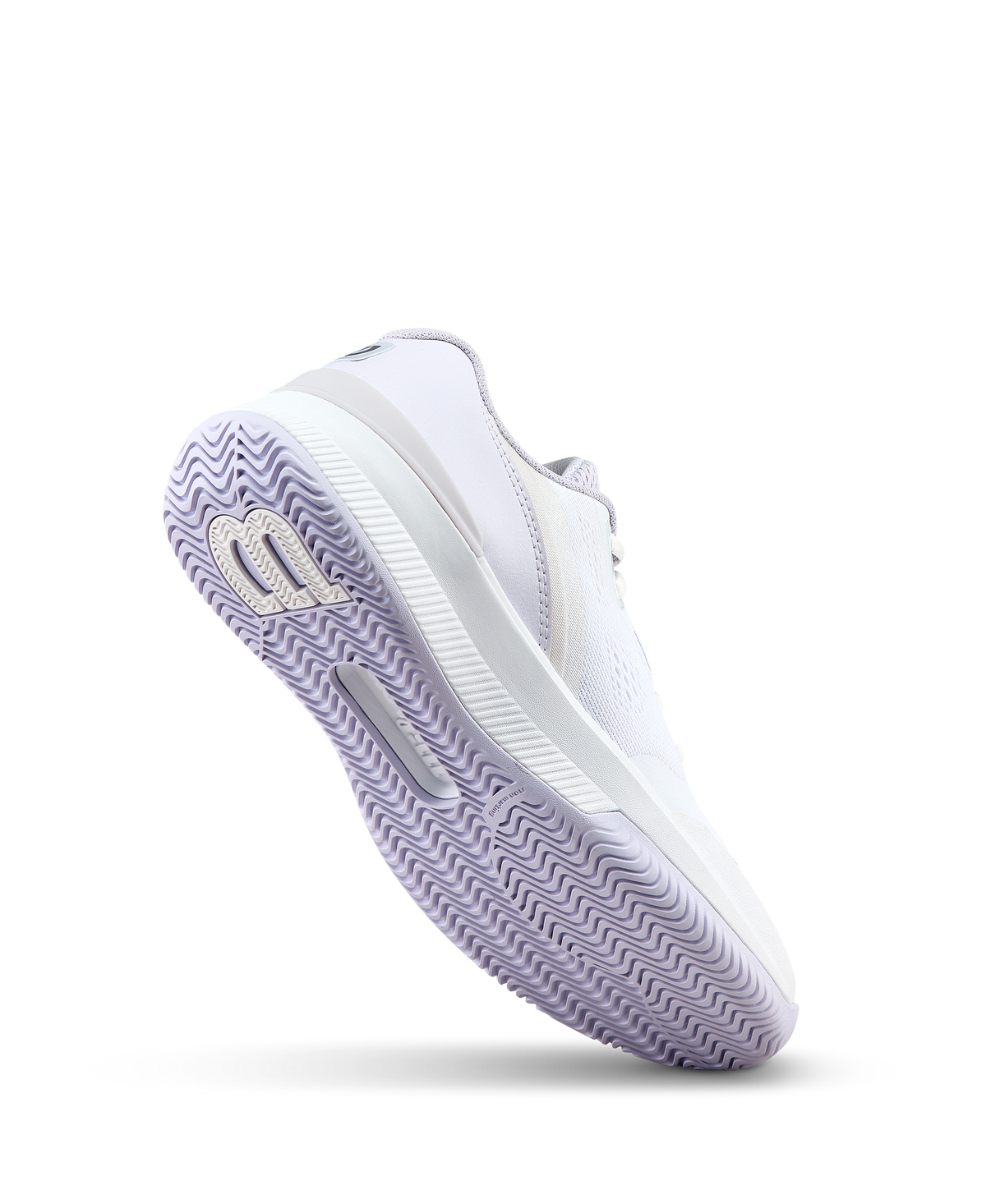 Wilson Intrigue Pro Womens Tennis Shoes, White/Lavender Blue/Silver, Size 8 - alternate view 4
