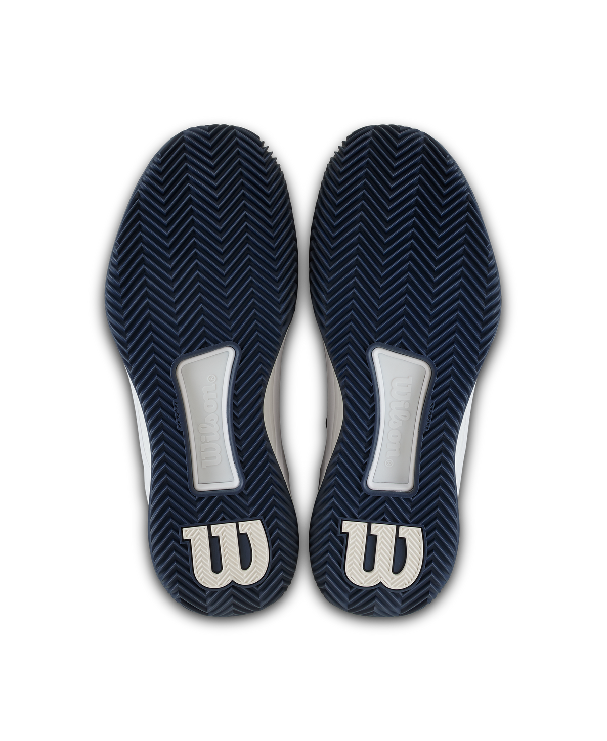 Wilson Intrigue Tour Clay Womens Tennis Shoes, Navy Blazer/White - pair view