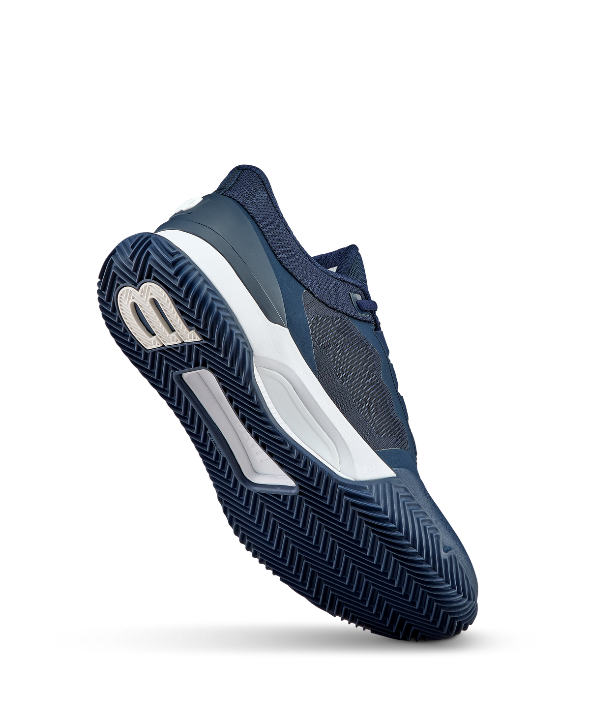 Wilson Intrigue Tour Clay Womens Tennis Shoes, Navy Blazer/White - alternate view 2
