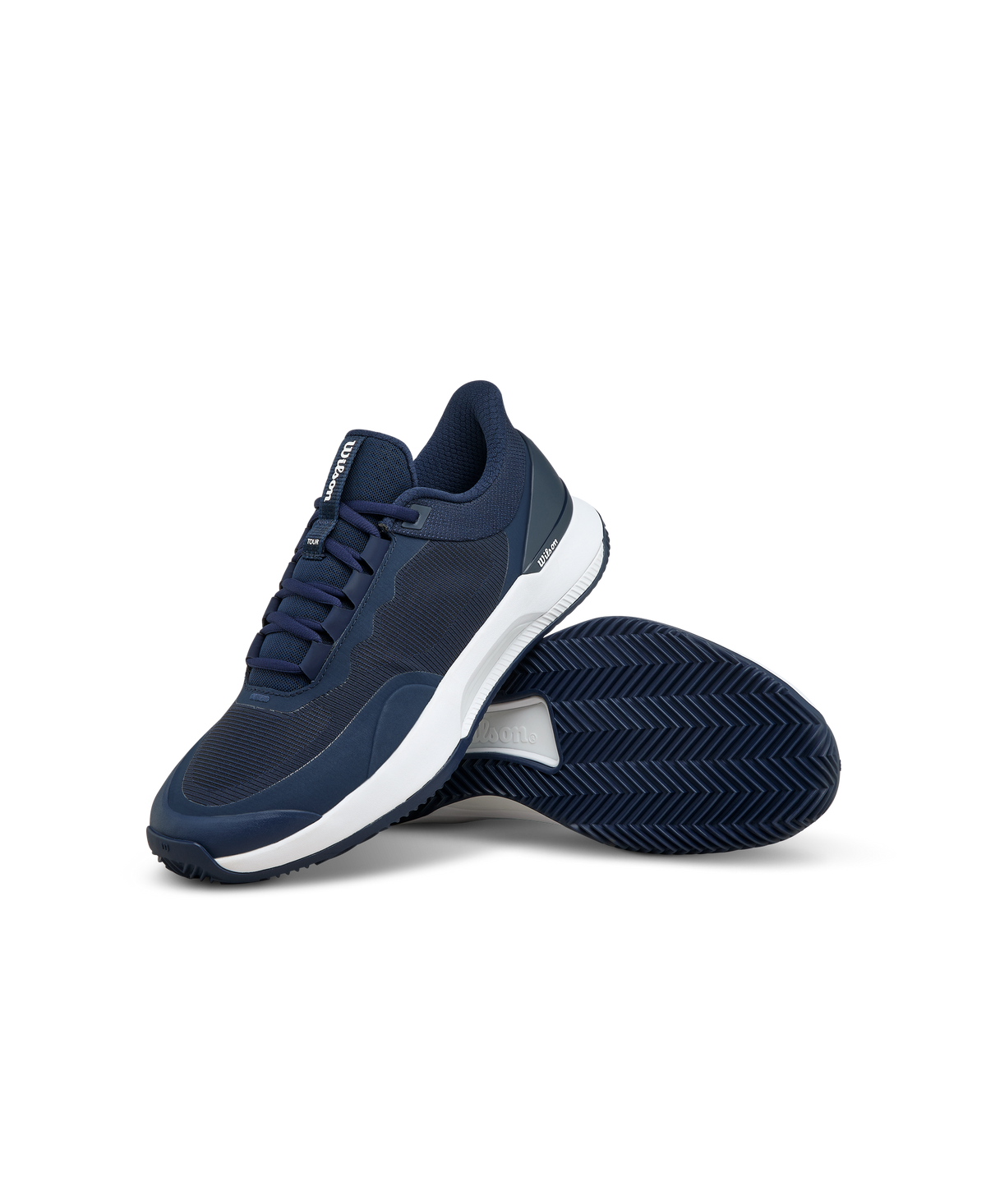 Wilson Intrigue Tour Clay Womens Tennis Shoes, Navy Blazer/White - alternate view 6