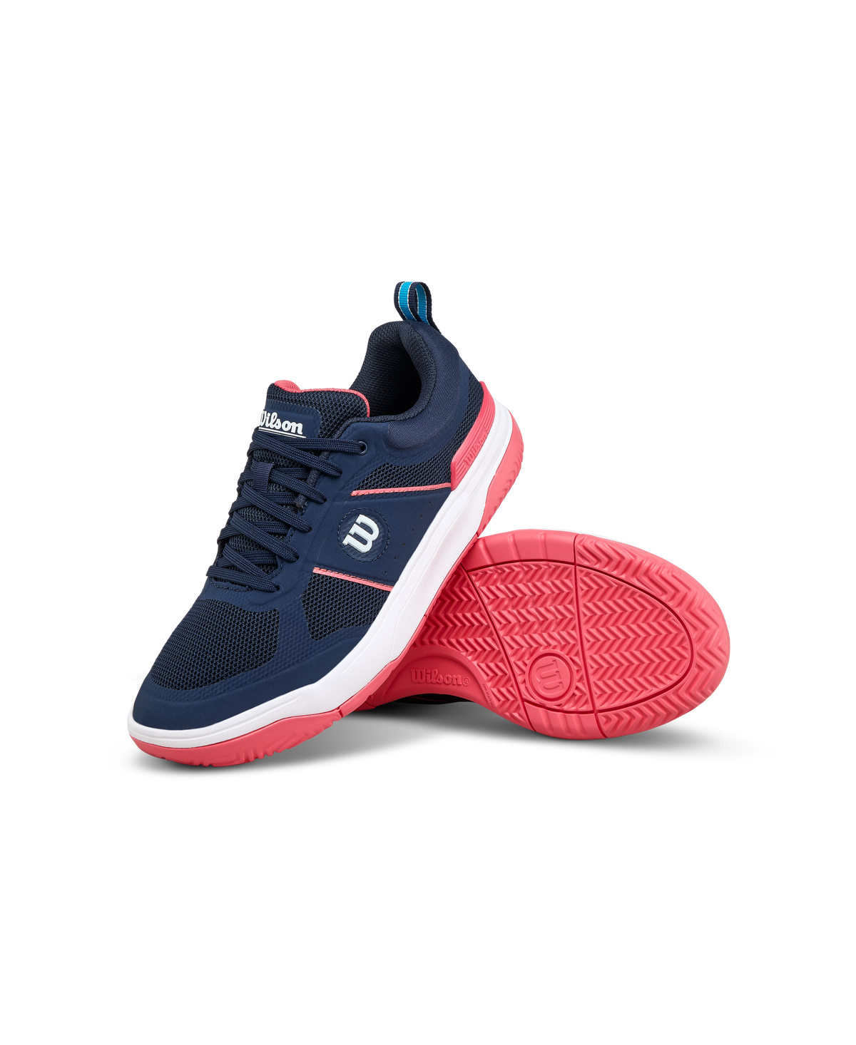 Wilson Pickle Pro Womens Pickleball Shoes, Navy Blazer/White/Dubarry - alternate view 7