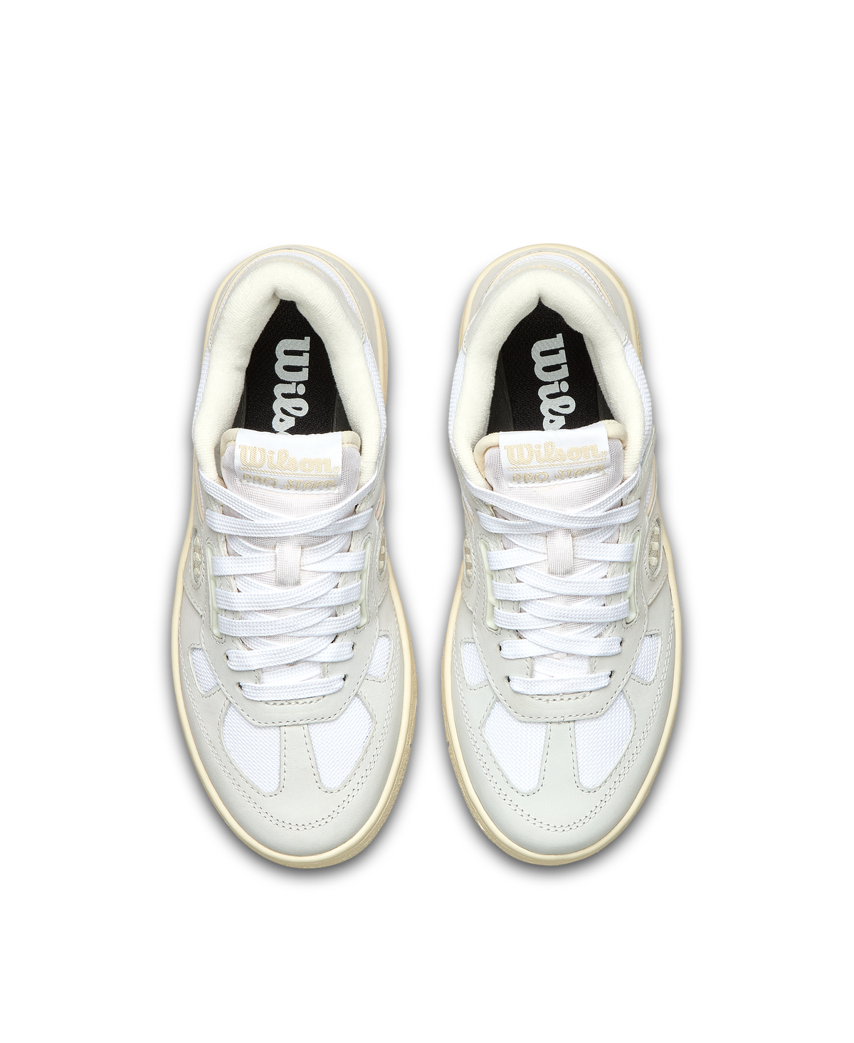 Wilson Pro Staff 87 Mid Womens Tennis Shoes, White/Tofu/Seedpearl - alternate view 5