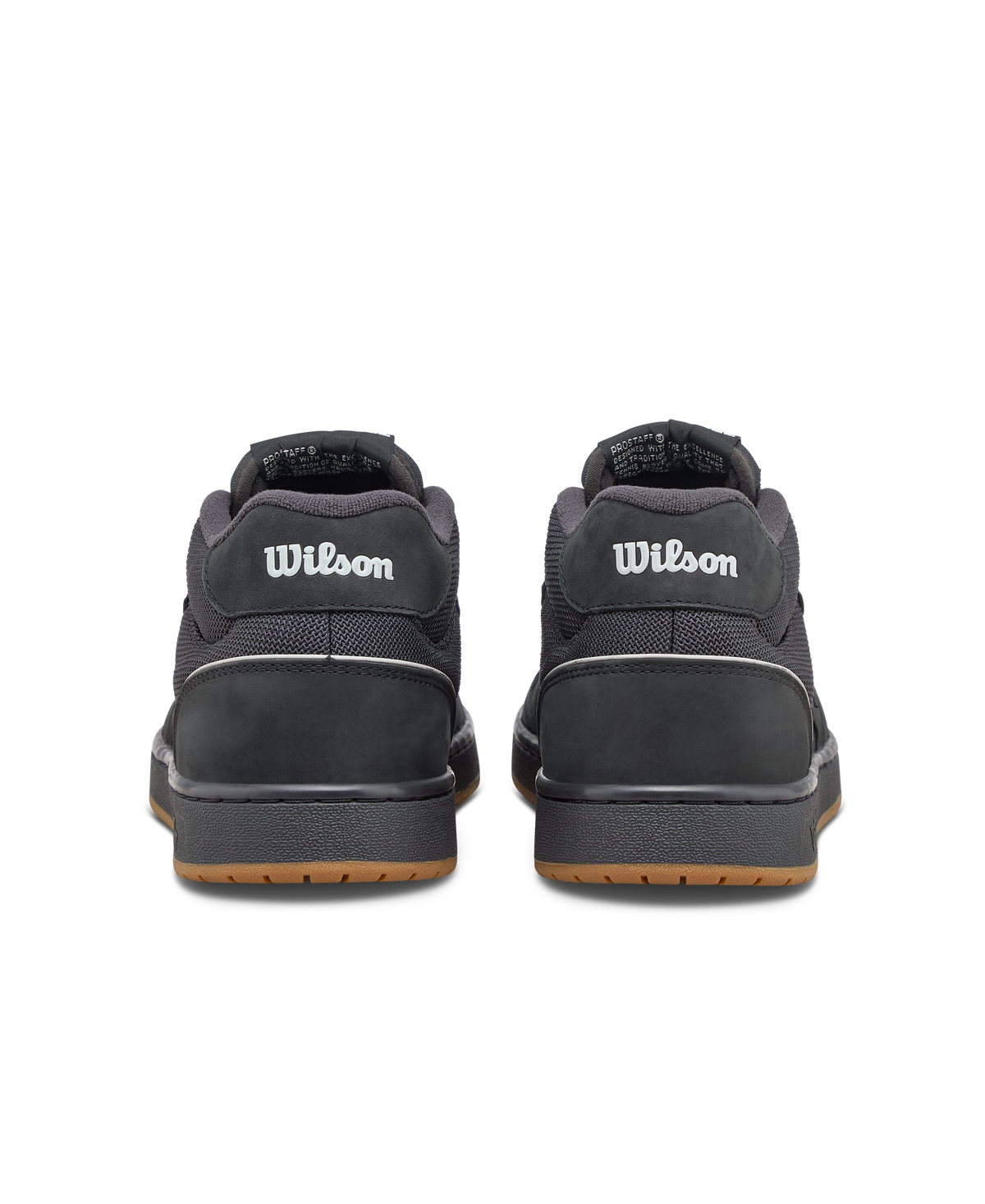 Wilson Pro Staff 87 Mid Mens Sneakers, Black/Phantom/Gum - alternate view 5
