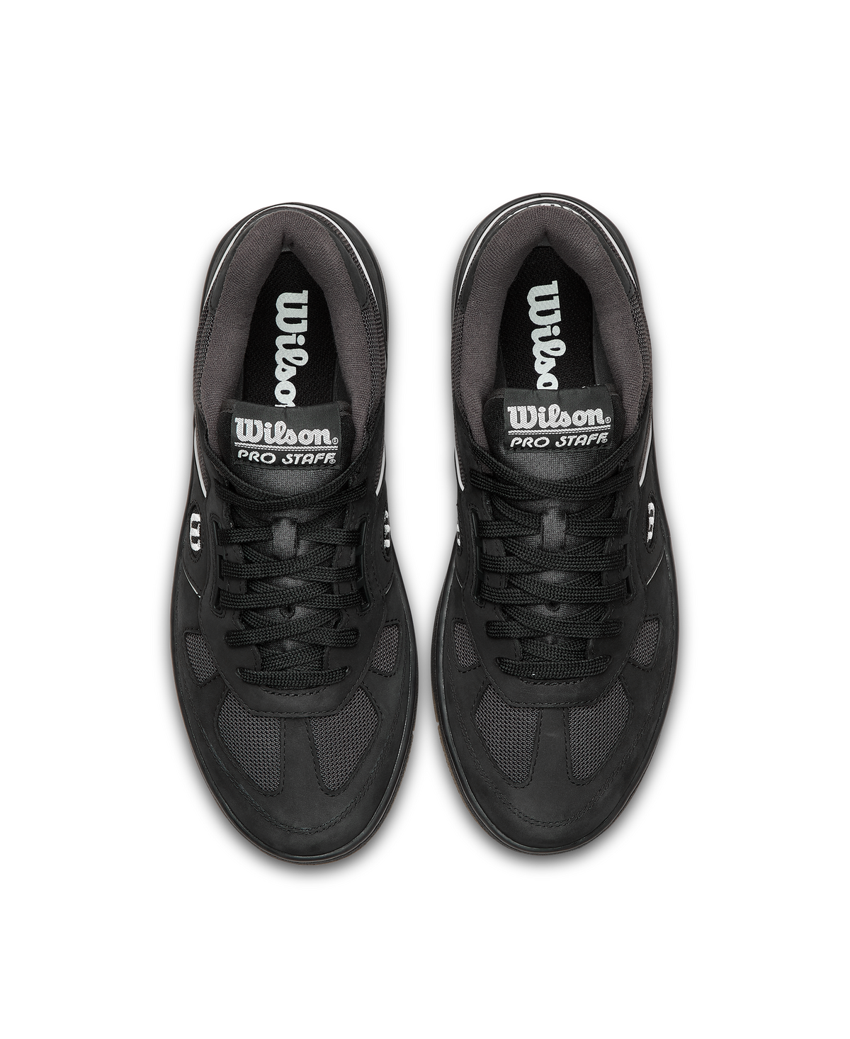 Wilson Pro Staff 87 Mid Mens Sneakers, Black/Phantom/Gum - alternate view 4