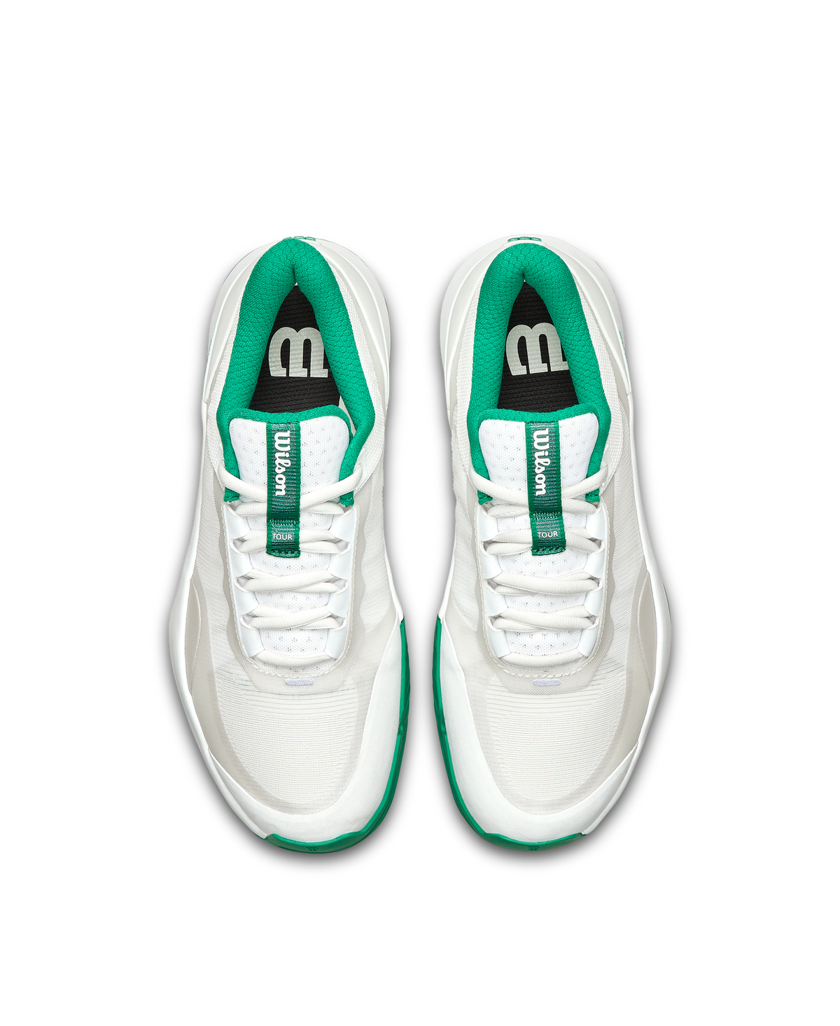 Wilson Intrigue Tour Womens Padel Shoes, White/White/Bosphorus - alternate view 4