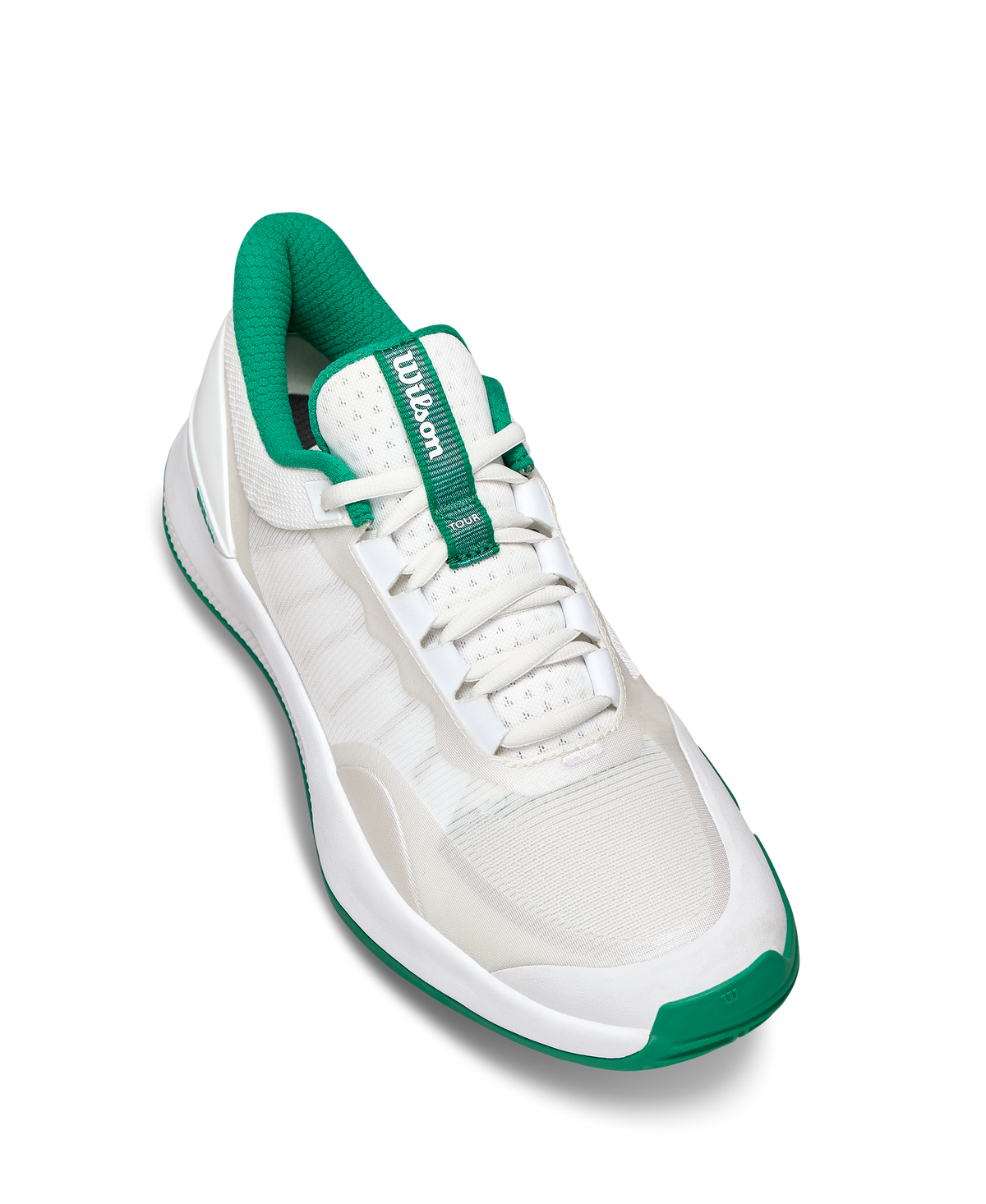 Wilson Intrigue Tour Womens Padel Shoes, White/White/Bosphorus - alternate view 3