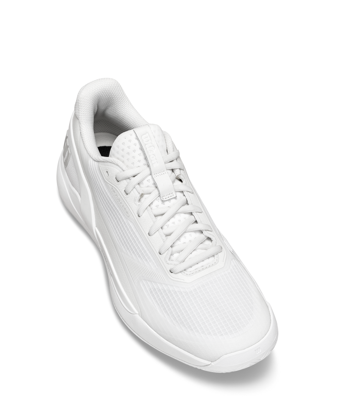 Wilson Rush Pro 5 Mens Tennis Shoes, White/White/White - alternate view 2