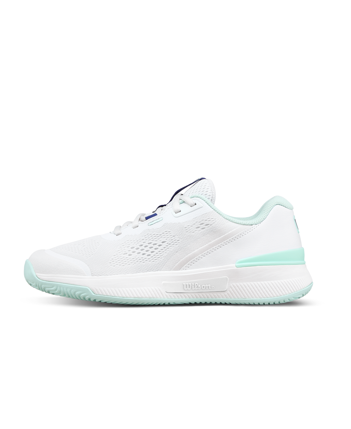 Wilson Intrigue Pro Womens Tennis Shoes, White/Bay/Skipper Blue - main view