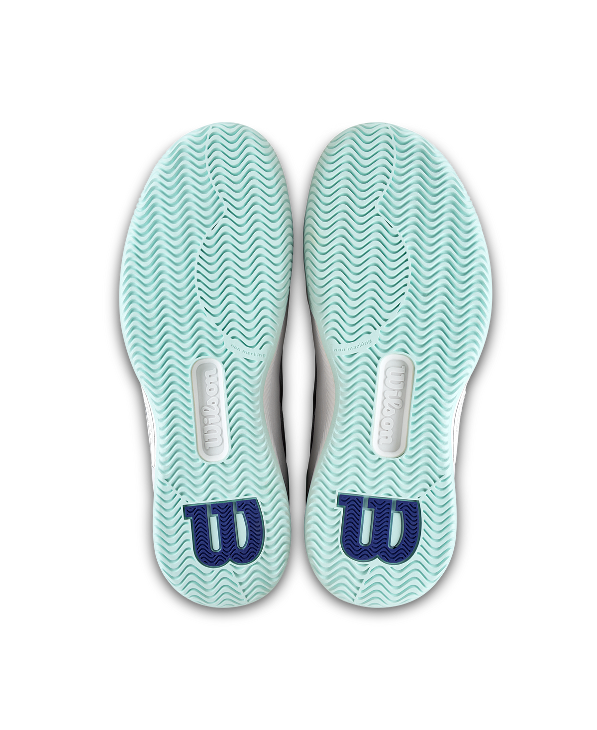 Wilson Intrigue Pro Womens Tennis Shoes, White/Bay/Skipper Blue - pair view