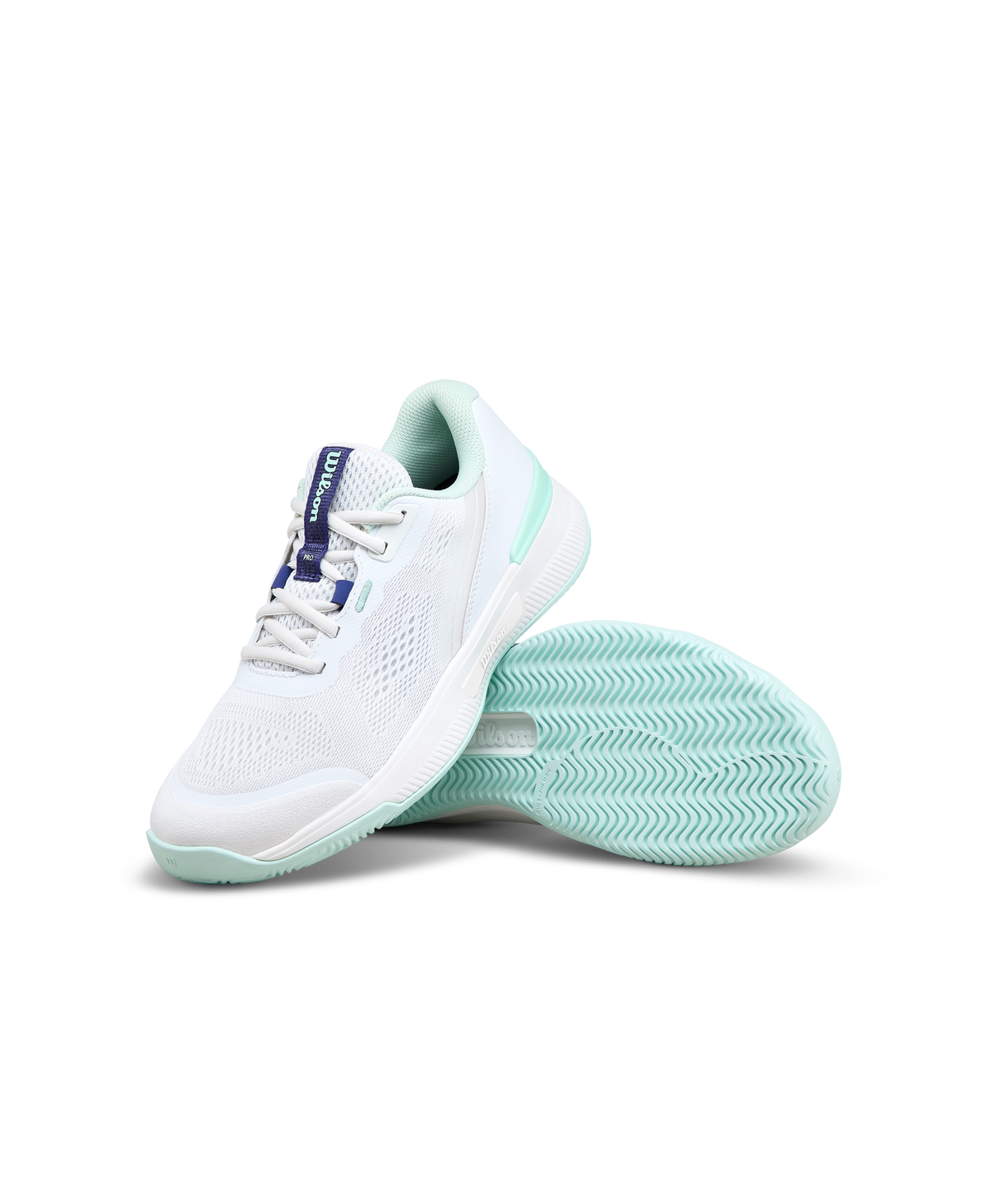 Wilson Intrigue Pro Womens Tennis Shoes, White/Bay/Skipper Blue - alternate view 6