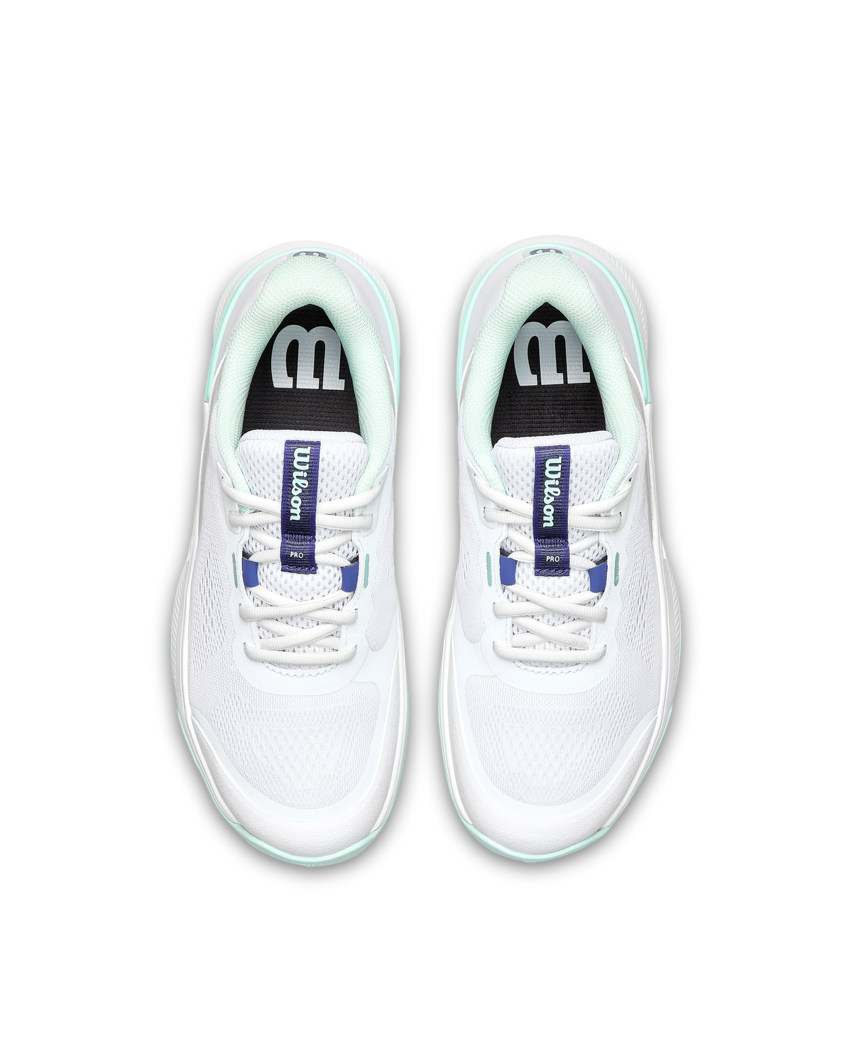 Wilson Intrigue Pro Womens Tennis Shoes, White/Bay/Skipper Blue - alternate view 4