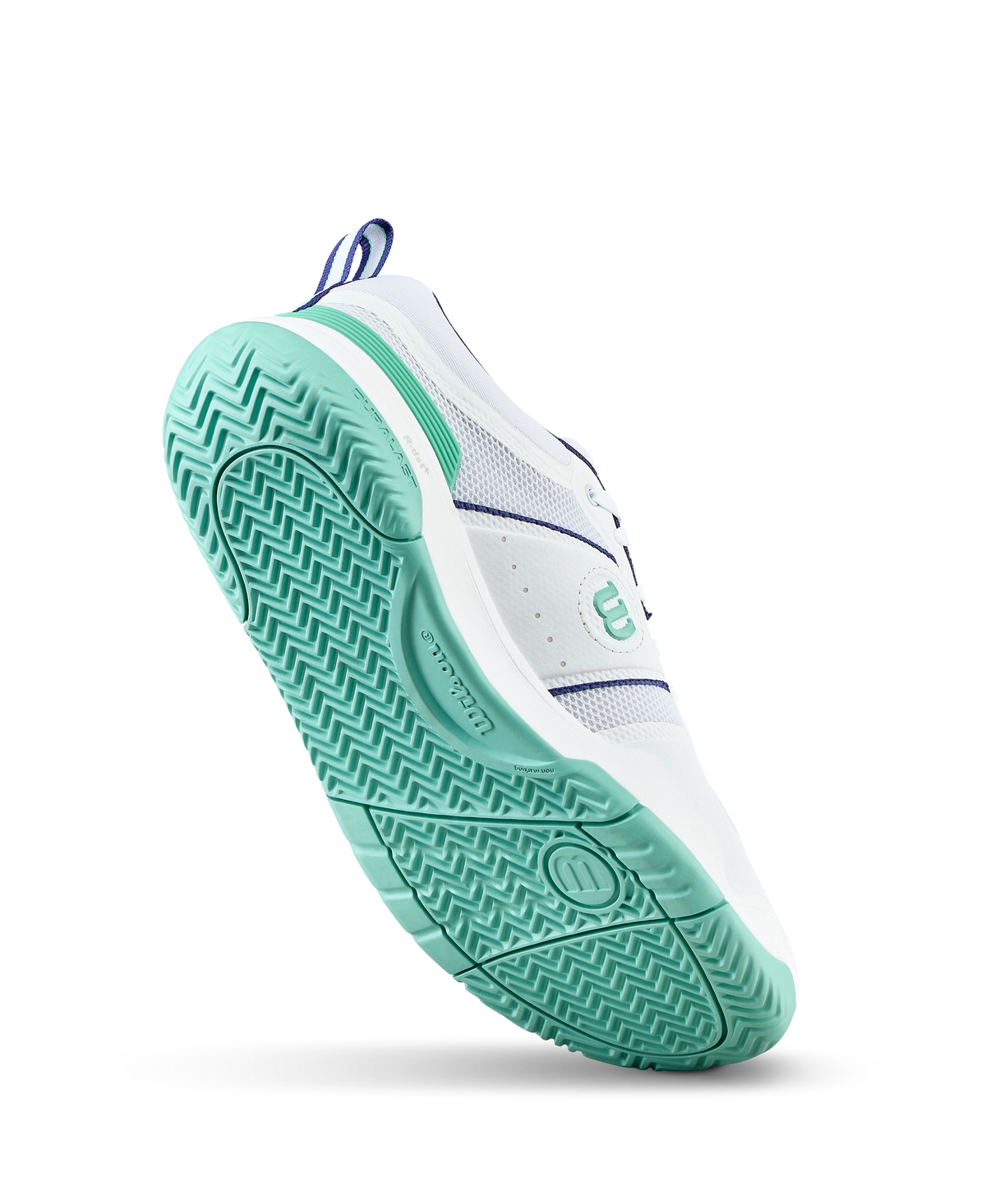 Wilson Pickle Pro Womens Pickleball Shoes, White/Bay/Skipper Blue - alternate view 2