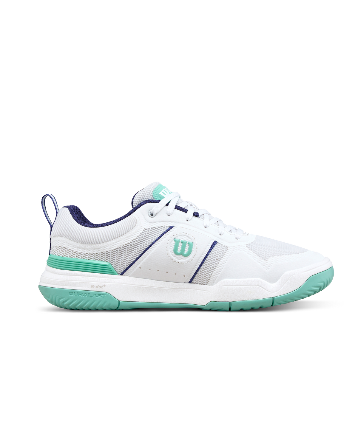 Wilson Pickle Pro Womens Pickleball Shoes, White/Bay/Skipper Blue - alternate view 1