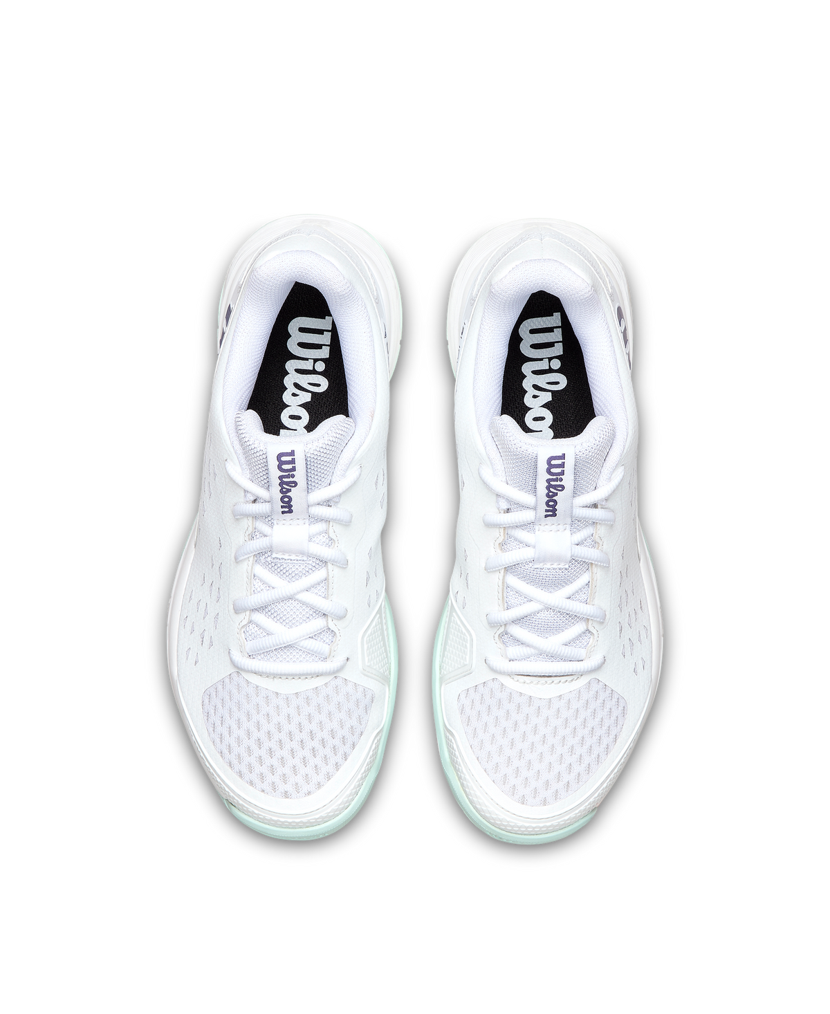 Wilson Rush Pro L Junior Tennis Shoes, White/Bay/Skipper Blue - alternate view 5