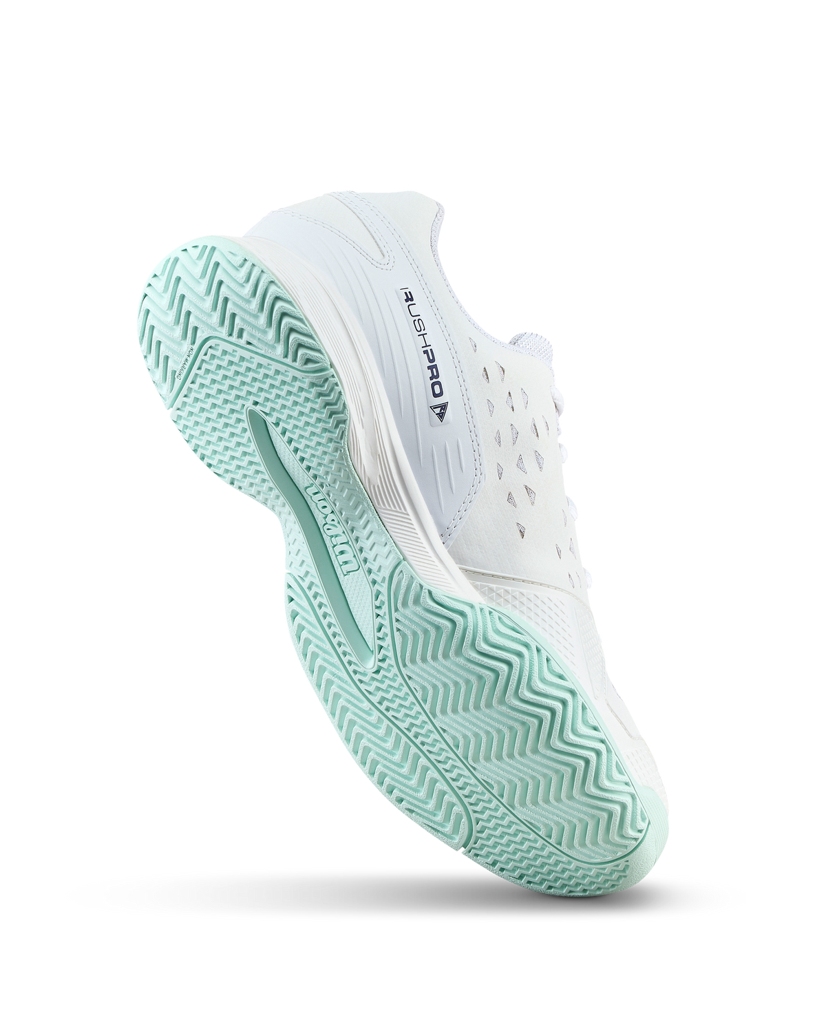 Wilson Rush Pro L Junior Tennis Shoes, White/Bay/Skipper Blue - alternate view 2